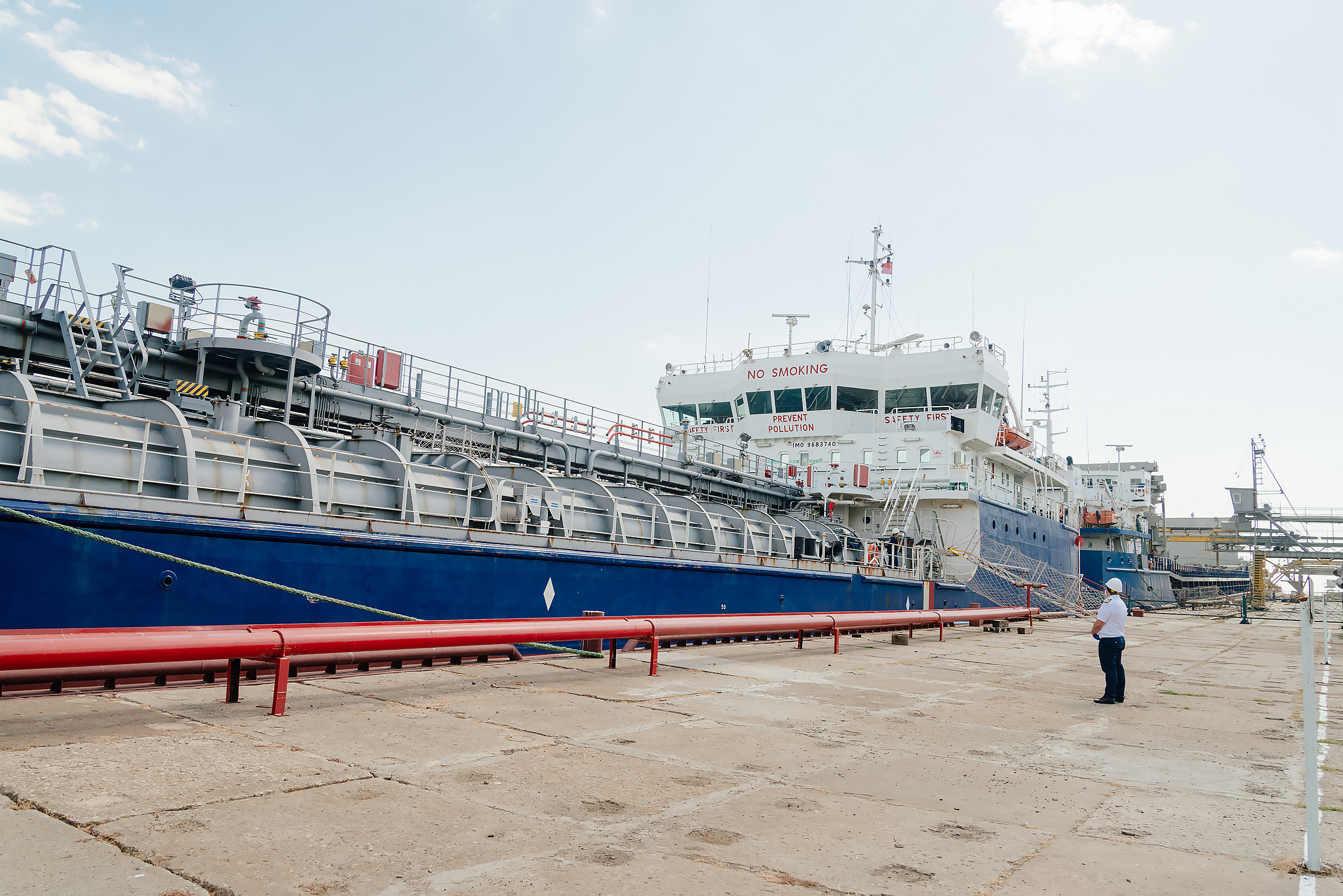 Съёмка танкера «Леди Лейла». Промышленный фотограф в Ростовской области Владимир Яковенко