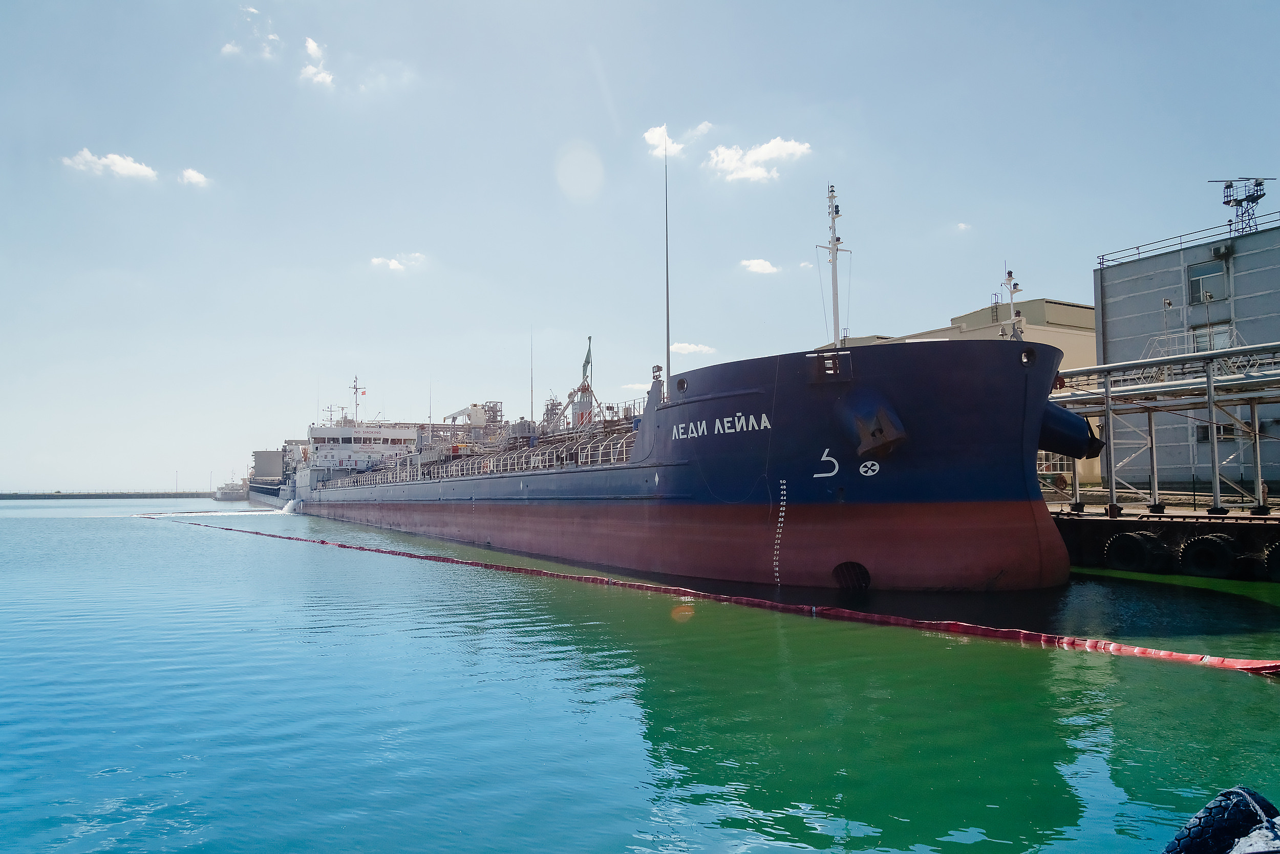 Съёмка танкера «Леди Лейла». Промышленный фотограф в Ростовской области Владимир Яковенко