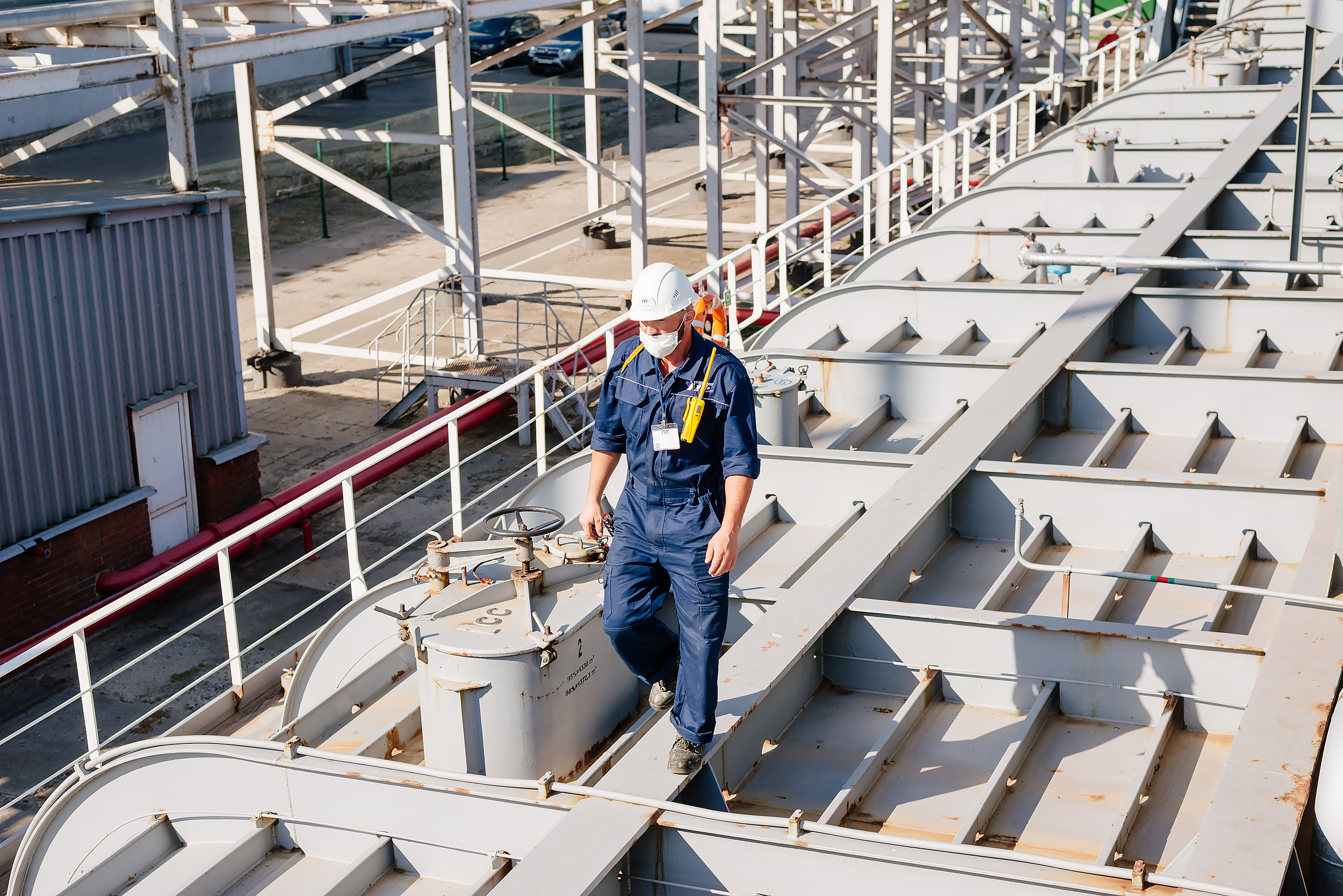 Съёмка танкера «Леди Лейла». Промышленный фотограф в Ростовской области Владимир Яковенко