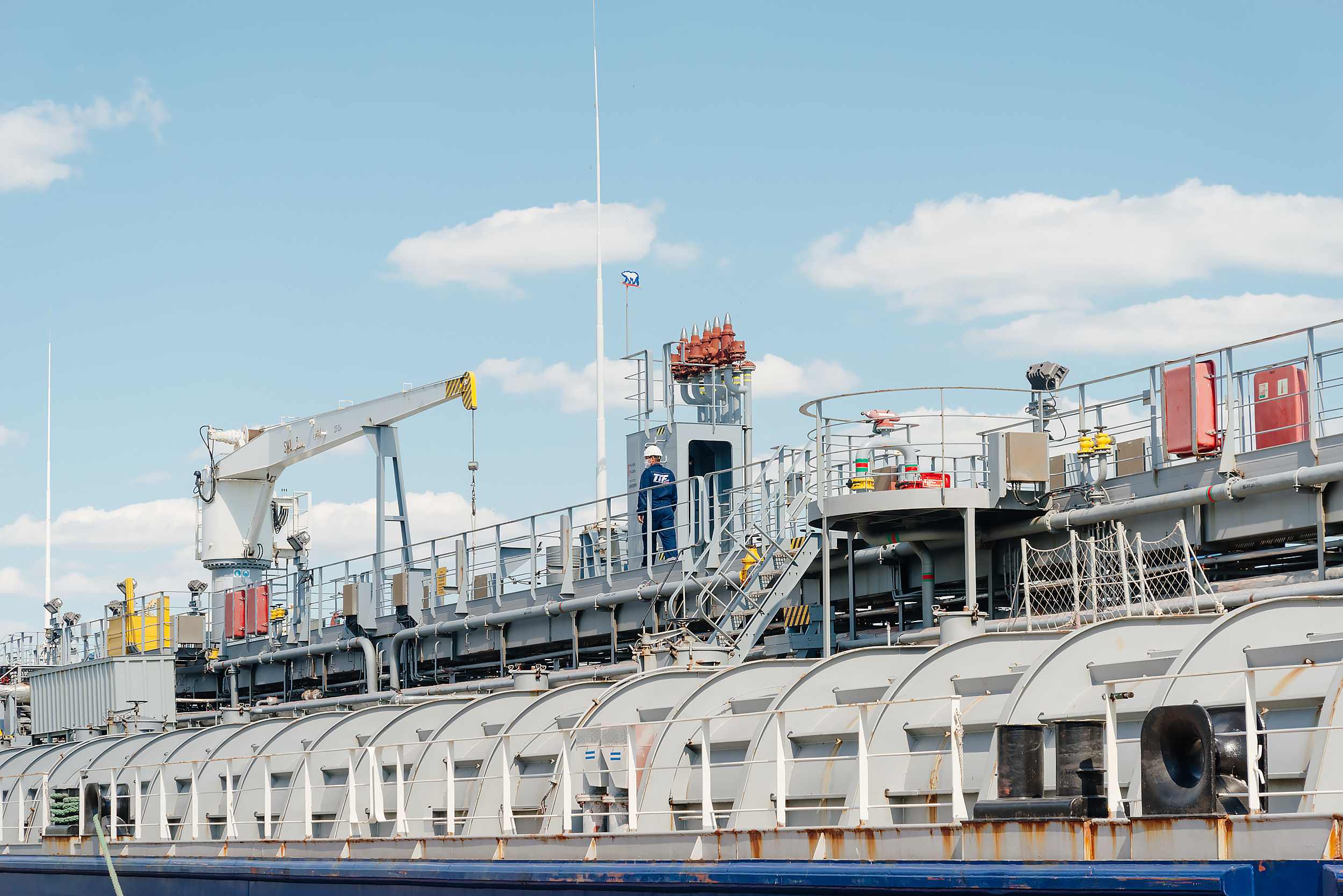 Съёмка танкера «Леди Лейла». Промышленный фотограф в Ростовской области Владимир Яковенко