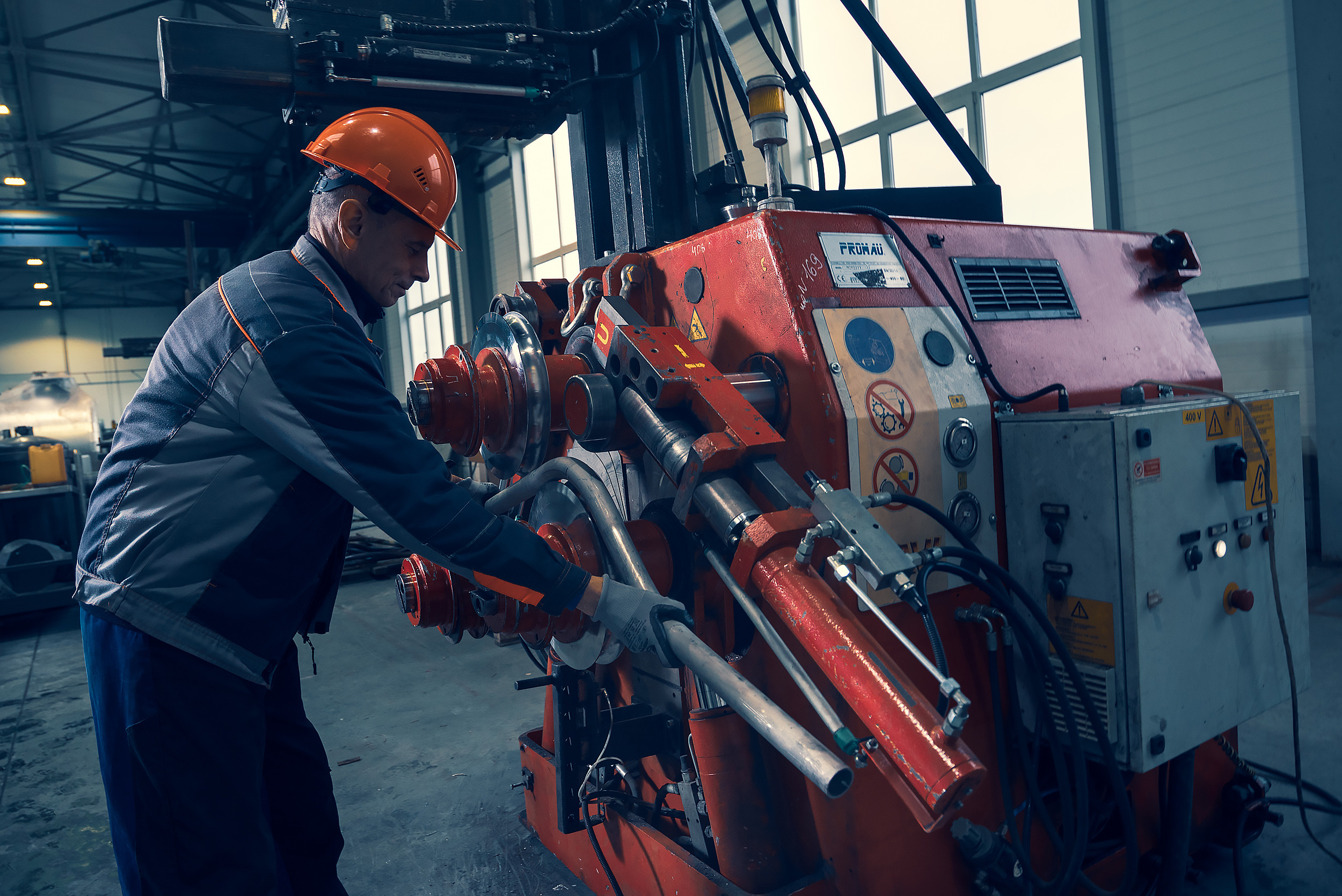 Металлообрабатывающий завод ООО «МС». Промышленный фотограф в Ростовской области Владимир Яковенко