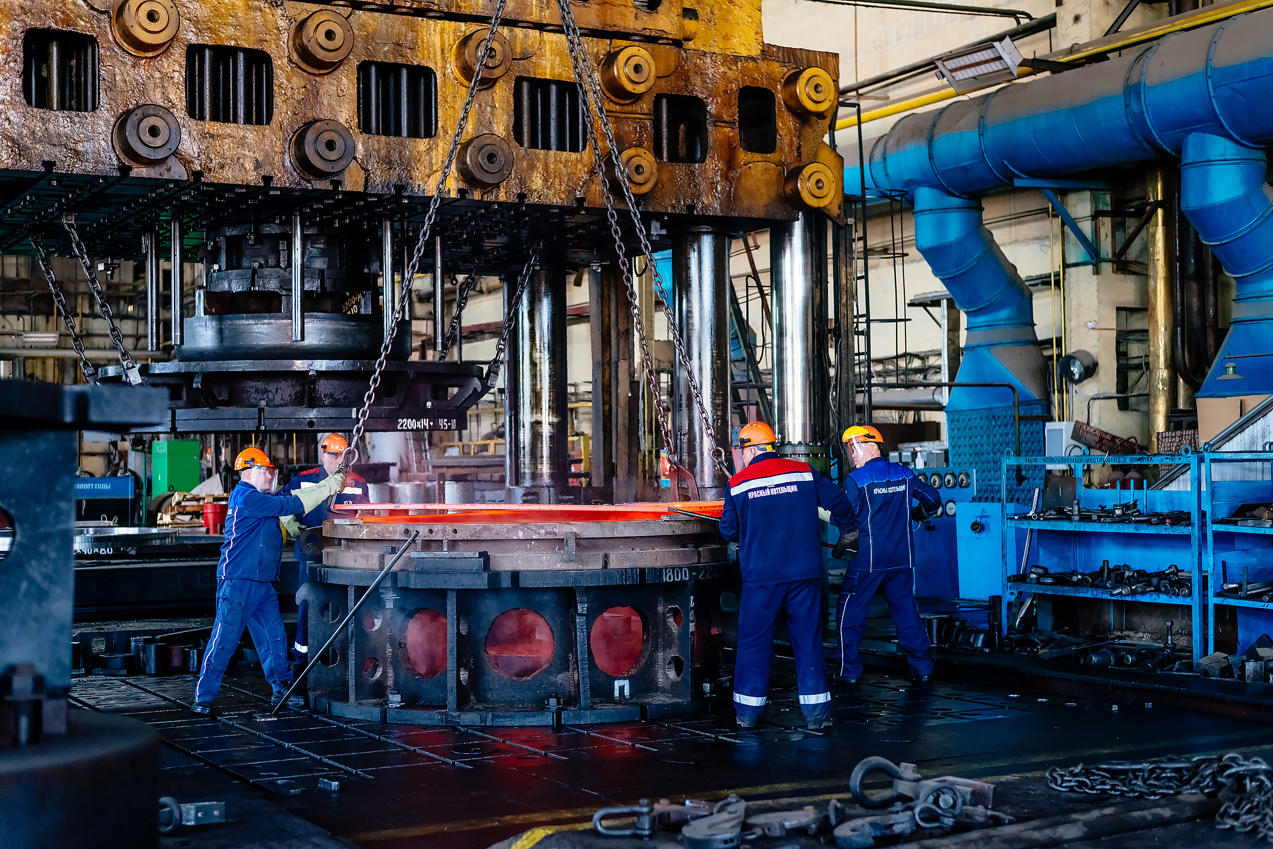 Съёмка для ТКЗ «Красный котельщик». Промышленный фотограф в Ростовской области Владимир Яковенко