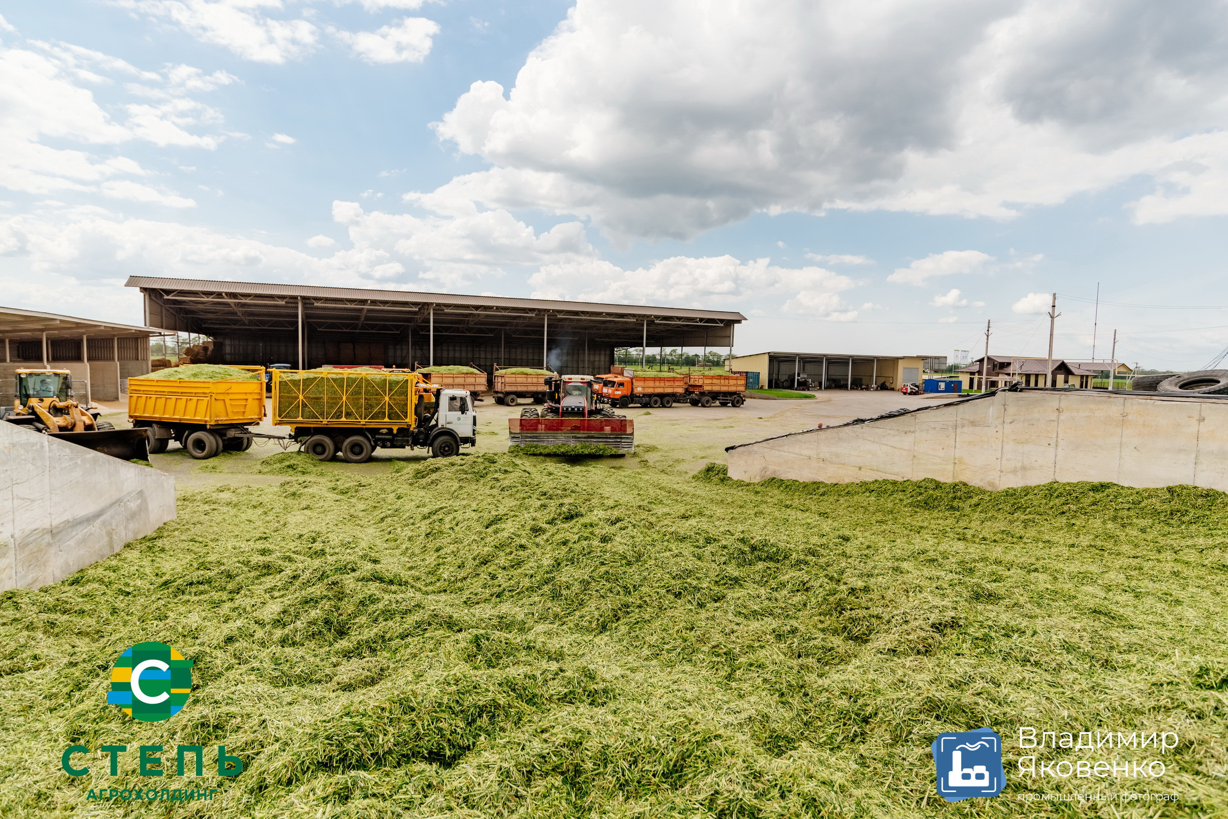 Серия съёмок для агрохолдинга «СТЕПЬ». Промышленный фотограф в Ростовской области Владимир Яковенко