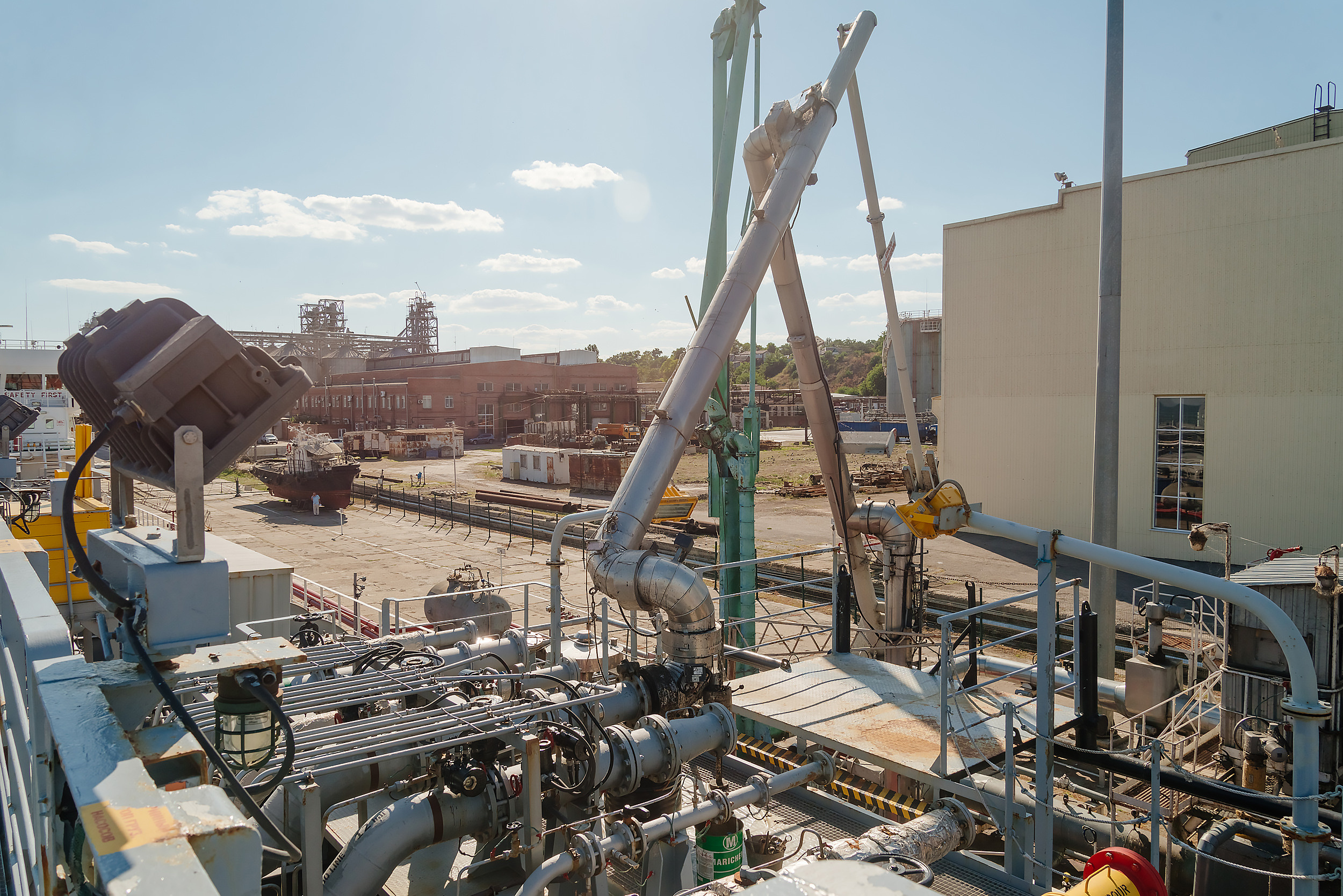 Съёмка танкера «Леди Лейла». Промышленный фотограф в Ростовской области Владимир Яковенко