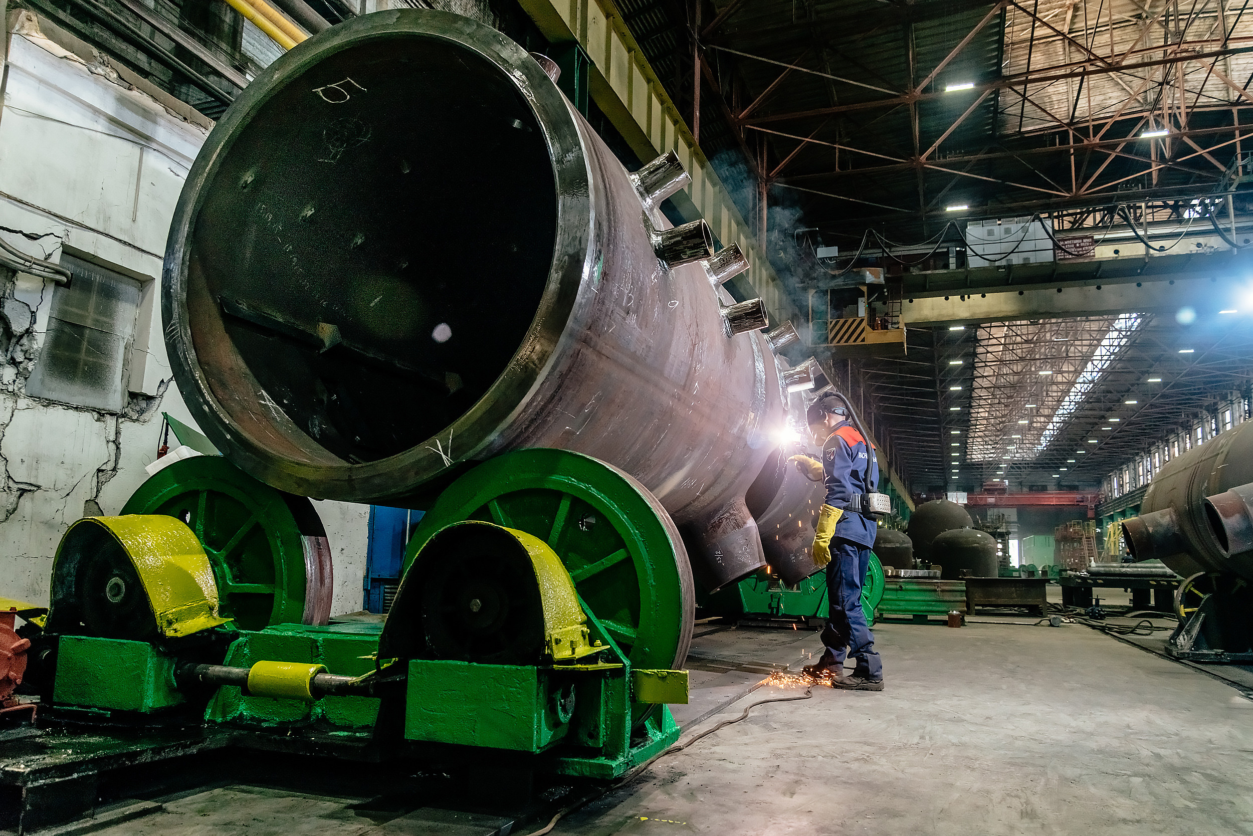 Съёмка для ТКЗ «Красный котельщик». Промышленный фотограф в Ростовской области Владимир Яковенко