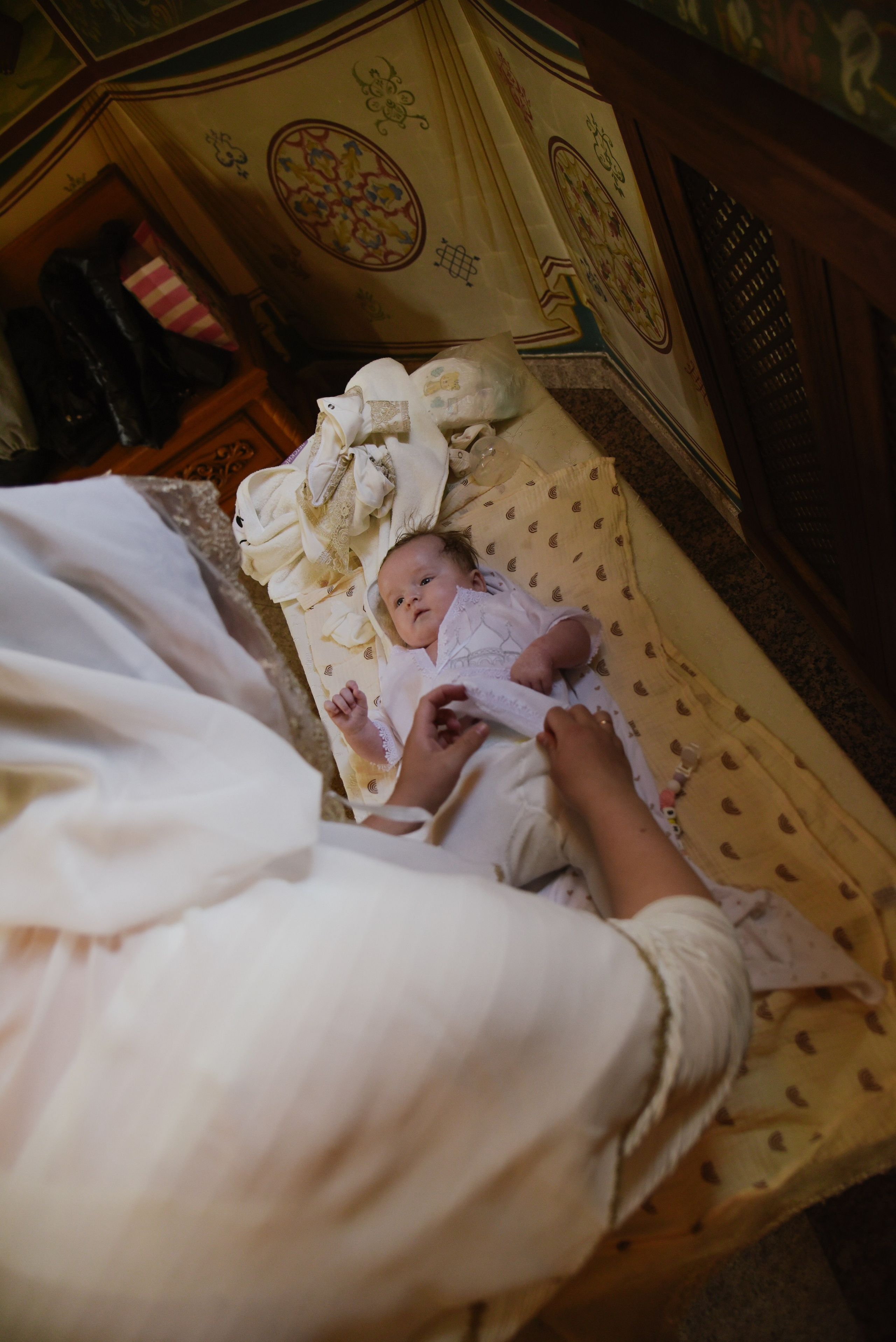 Таинство крещения Виктории. Фотограф Лола Волна, город Москва