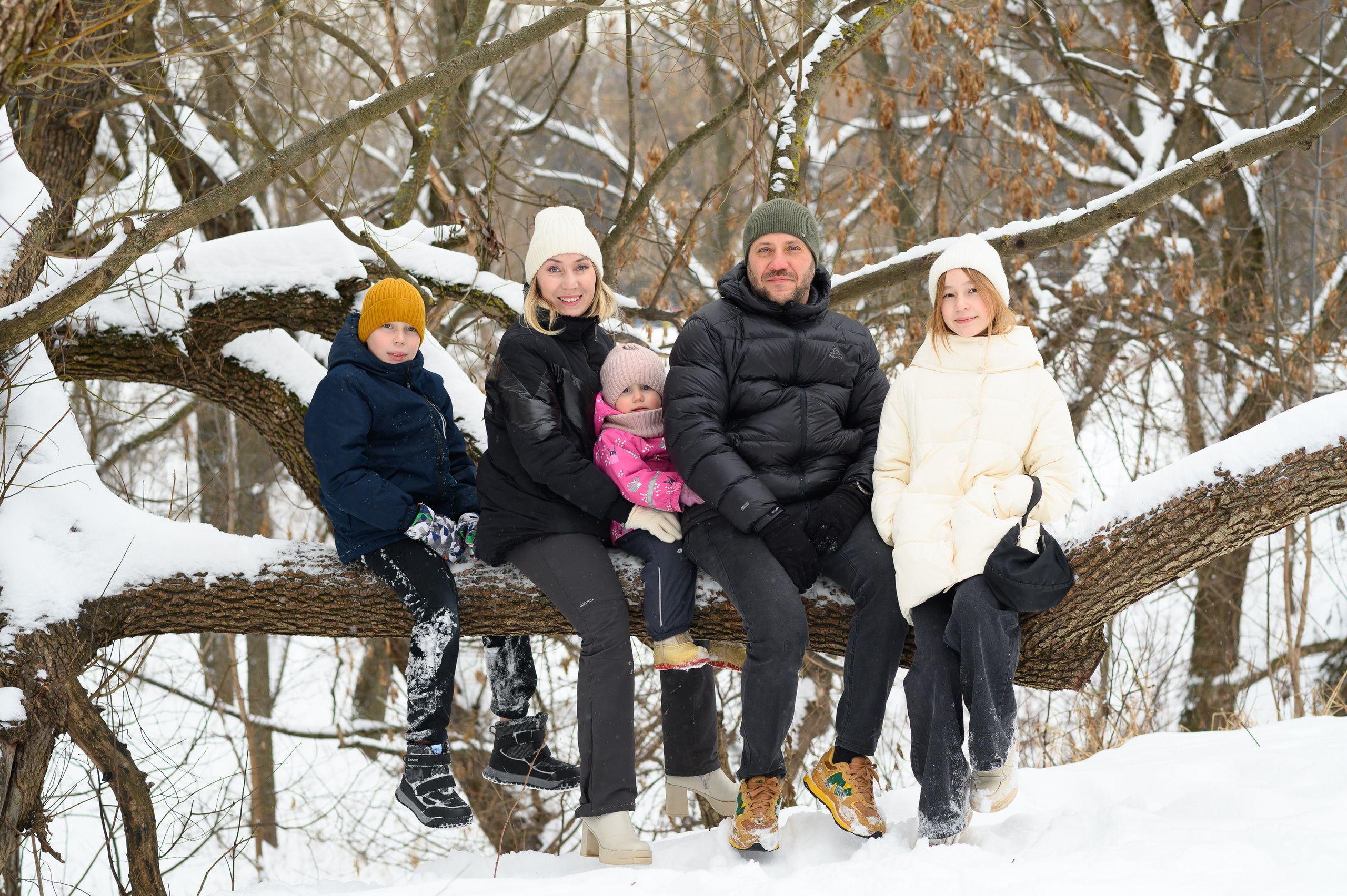 Зима. Портретный фотограф в Москве Полина Старцева