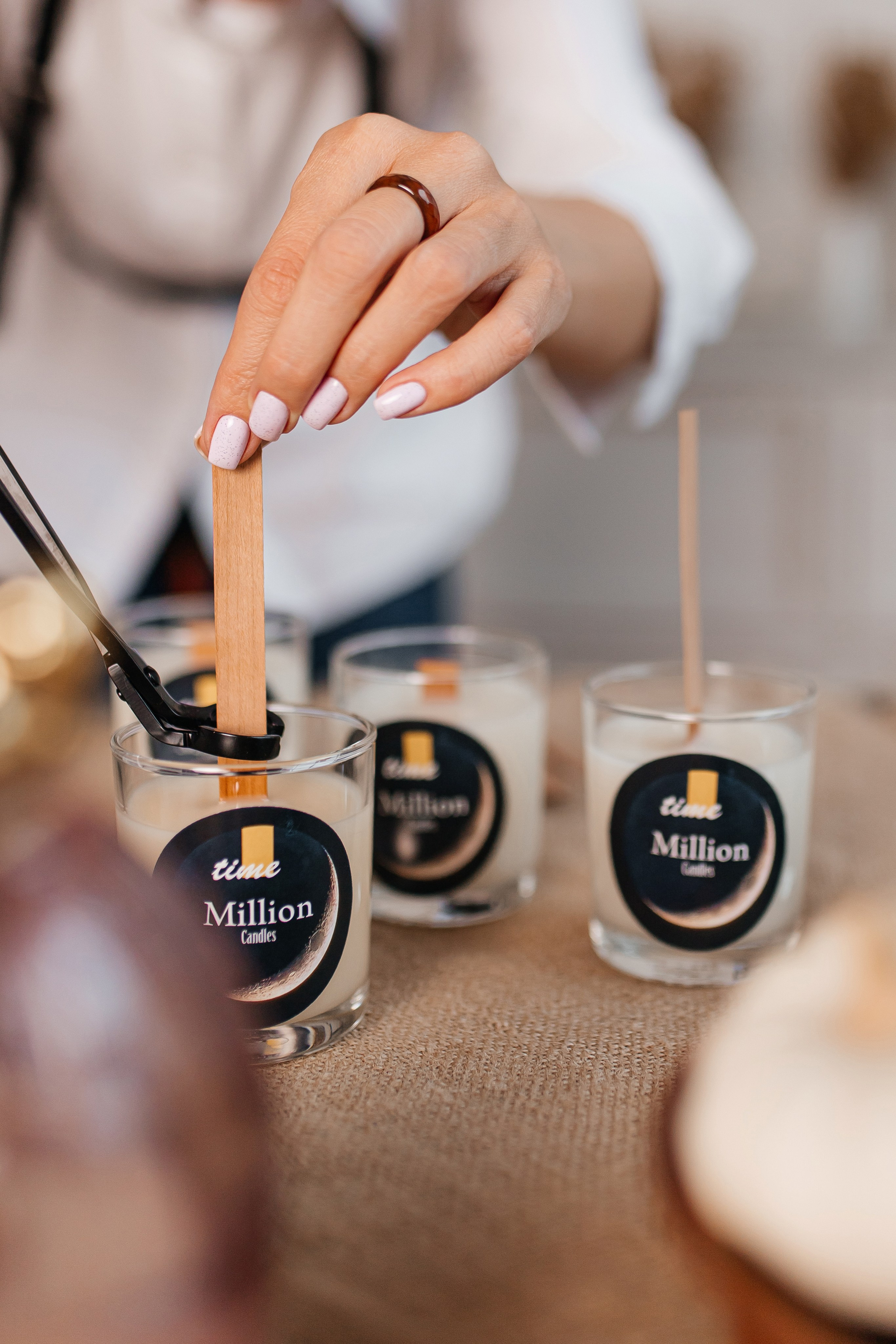 Time Million candles. 