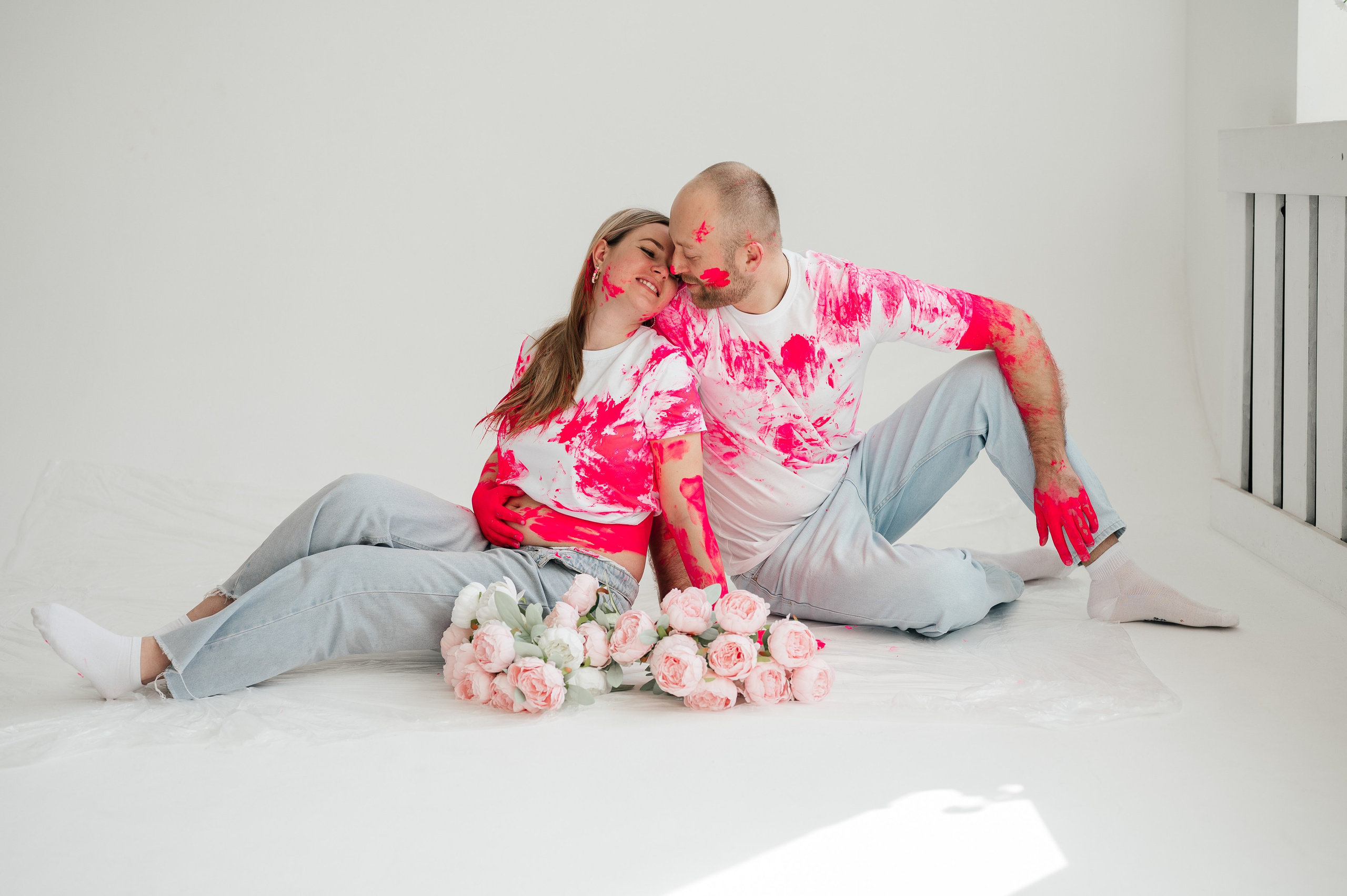 Гендер пати с красками. Свадебный и семейный фотограф в Краснодаре Алина Мельник