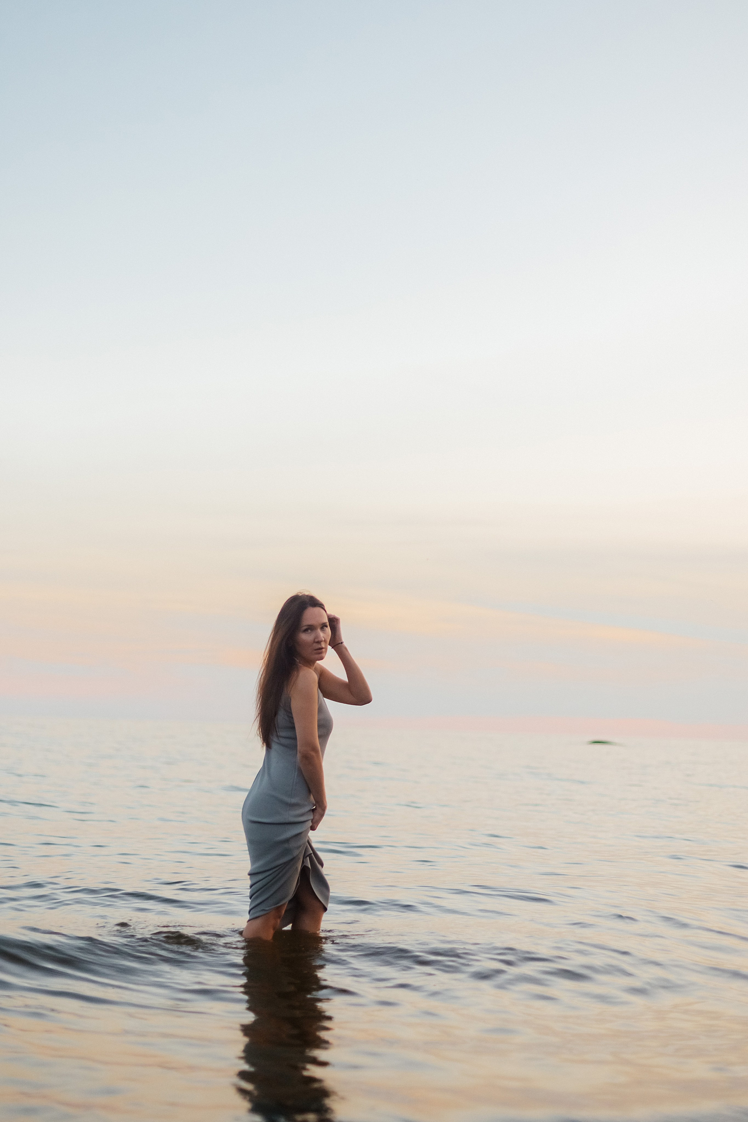 Атмосферная съёмка на Финском заливе. Семейный фотограф Любовь Саркеева