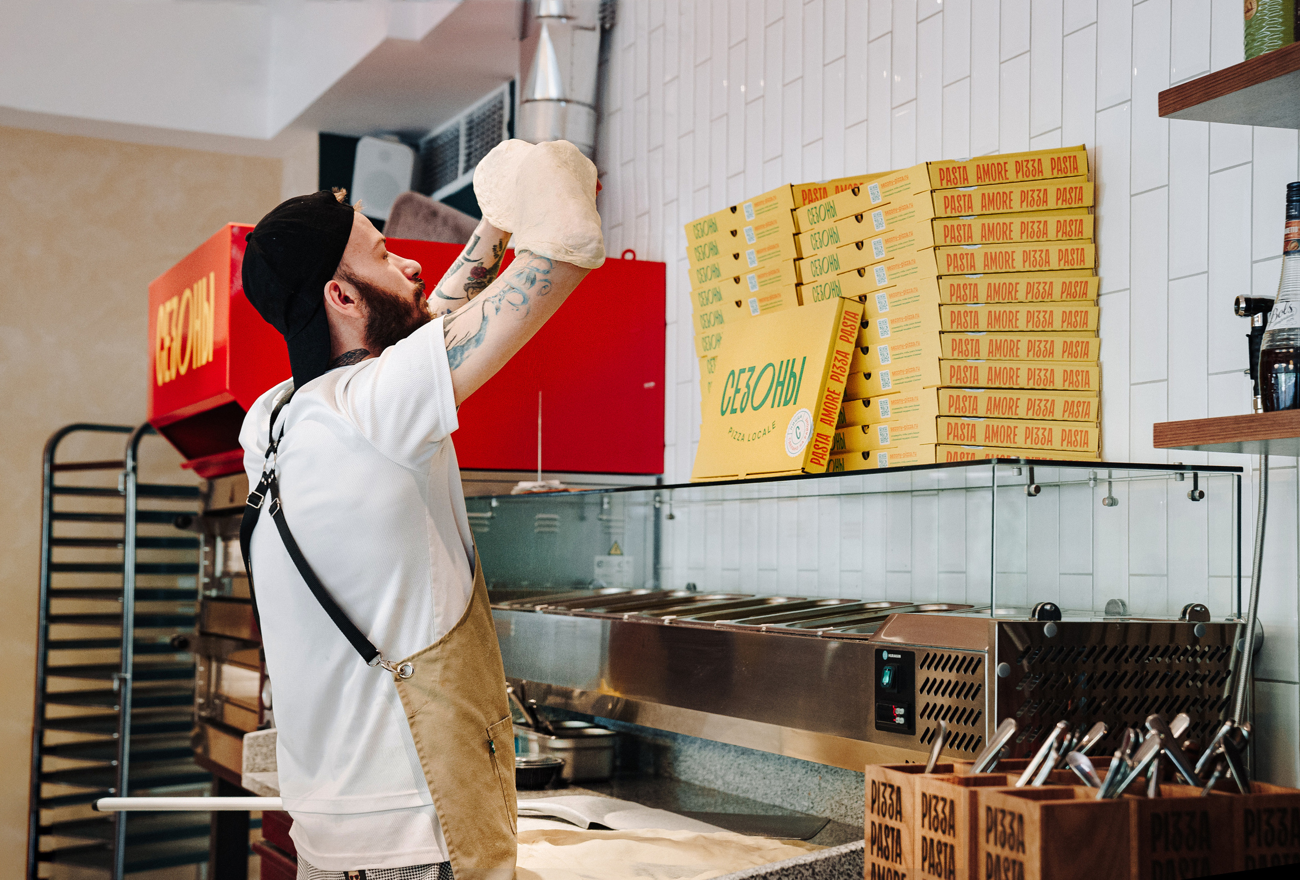 Сеть «Сезоны pizza locate». Студия коммерческой фотографии в Москве и области