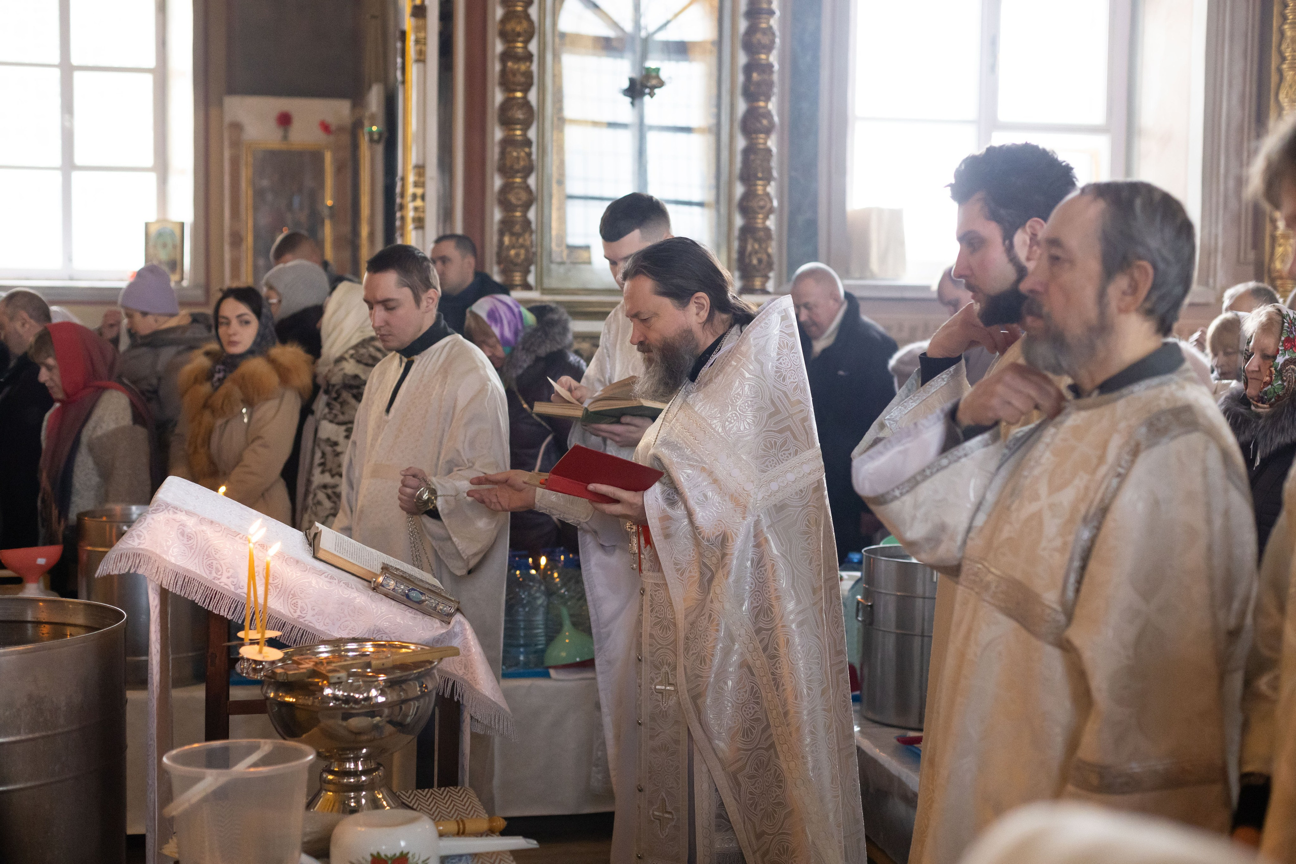 Крещение. Утренняя. Семейный и детский фотограф Анна Петракова
