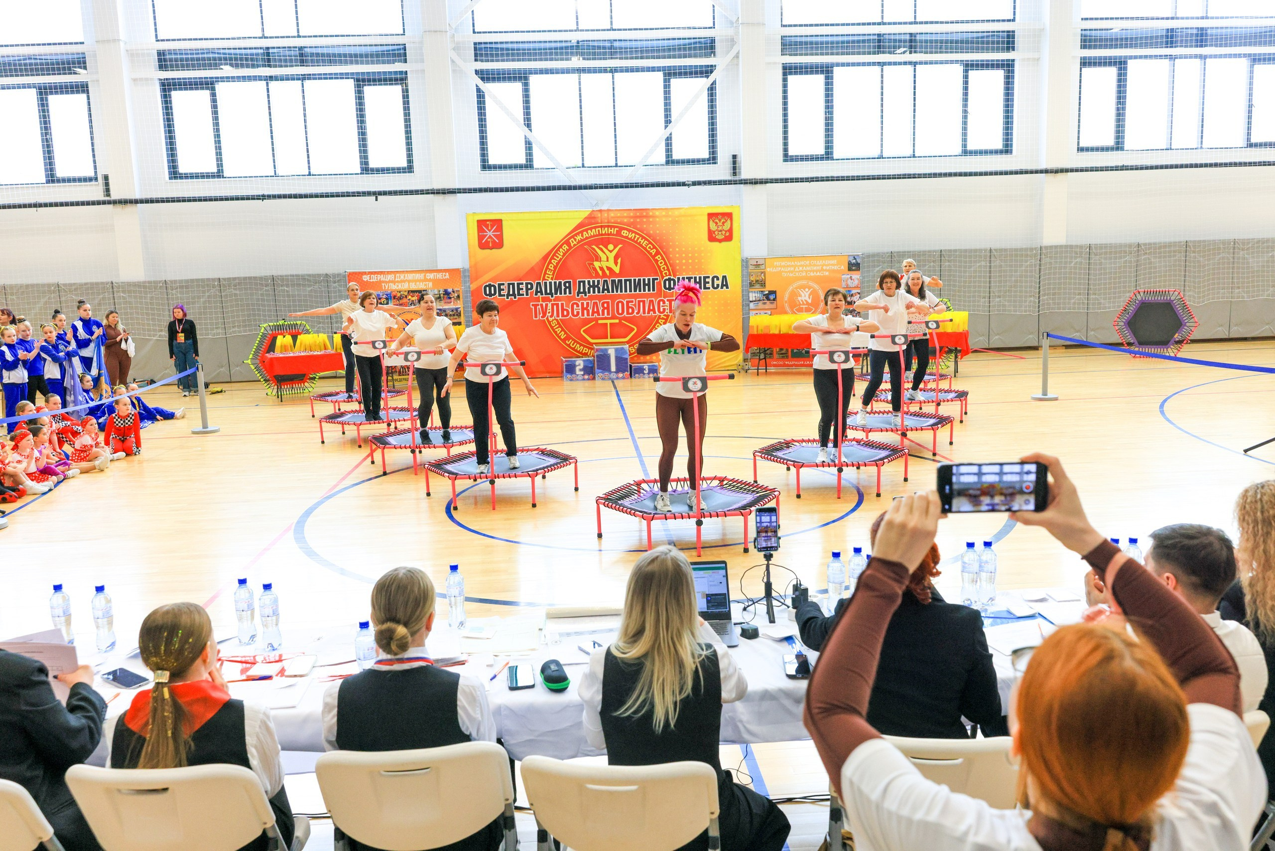 Фитнес Джампинг Соренования ЦФО. Фотограф в Туле Крупский АнДРей. Фотостудия «КАДР71» в Туле