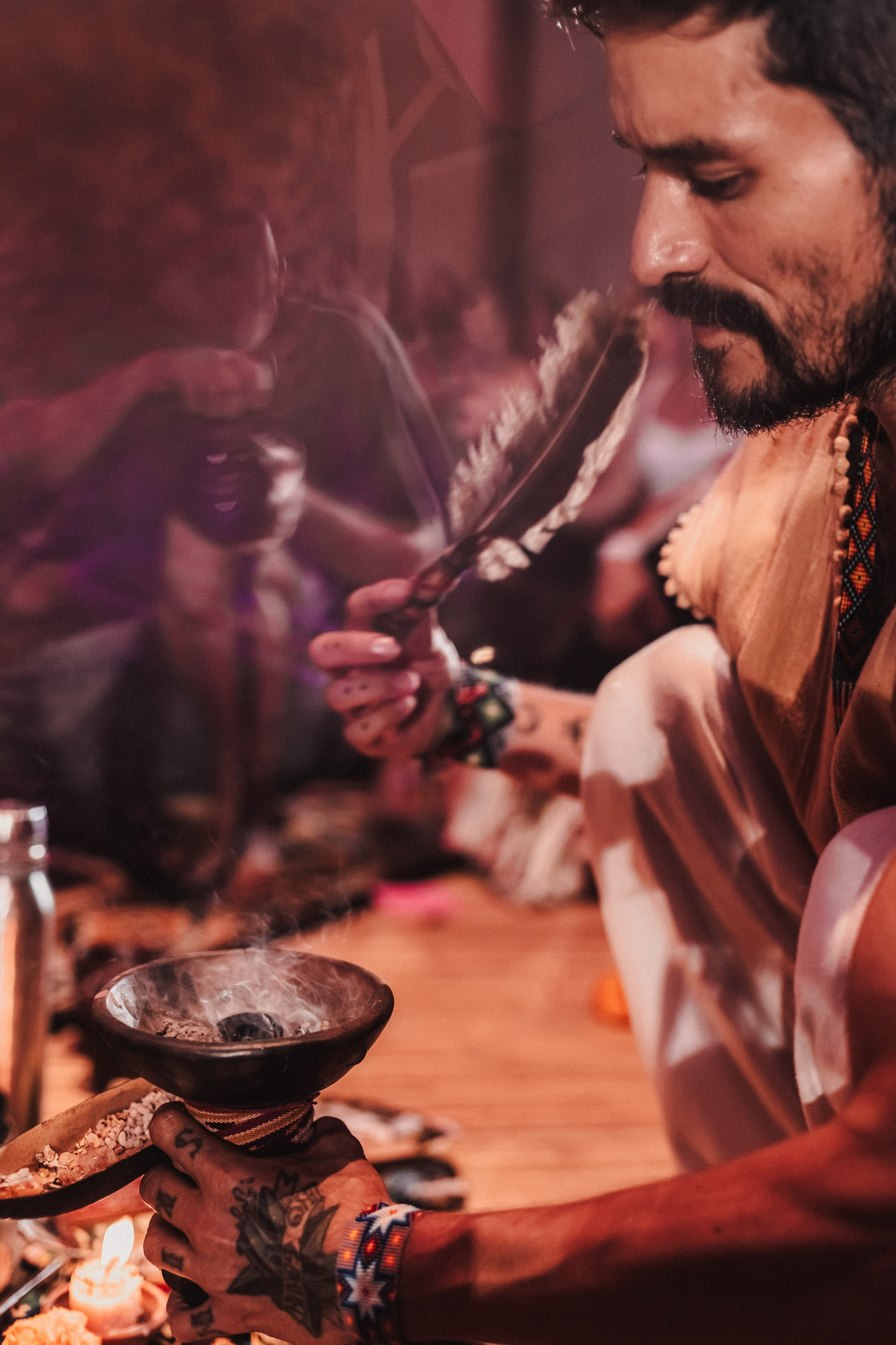 Hanuman Project kirtan at Alchemy march. Mariam Bagdasaryan