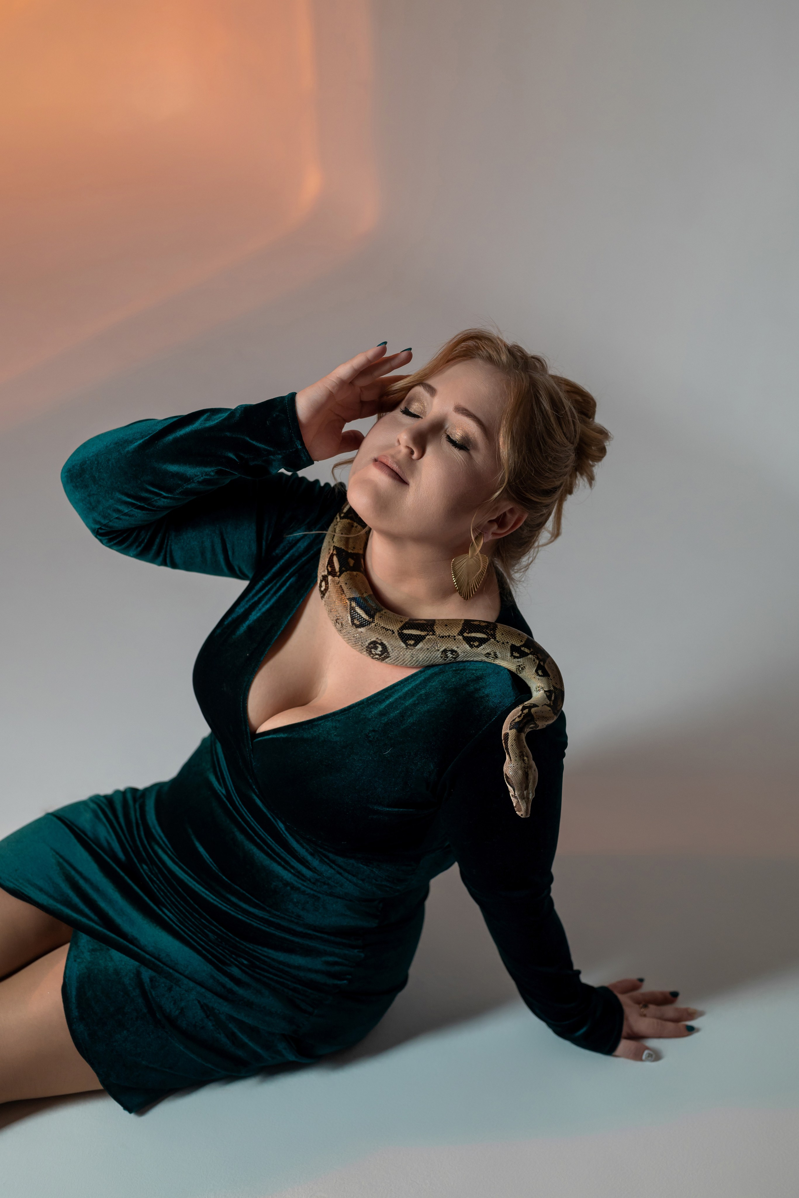 Фотопроект со змеёй 2025 г. Фотограф в городе Салават