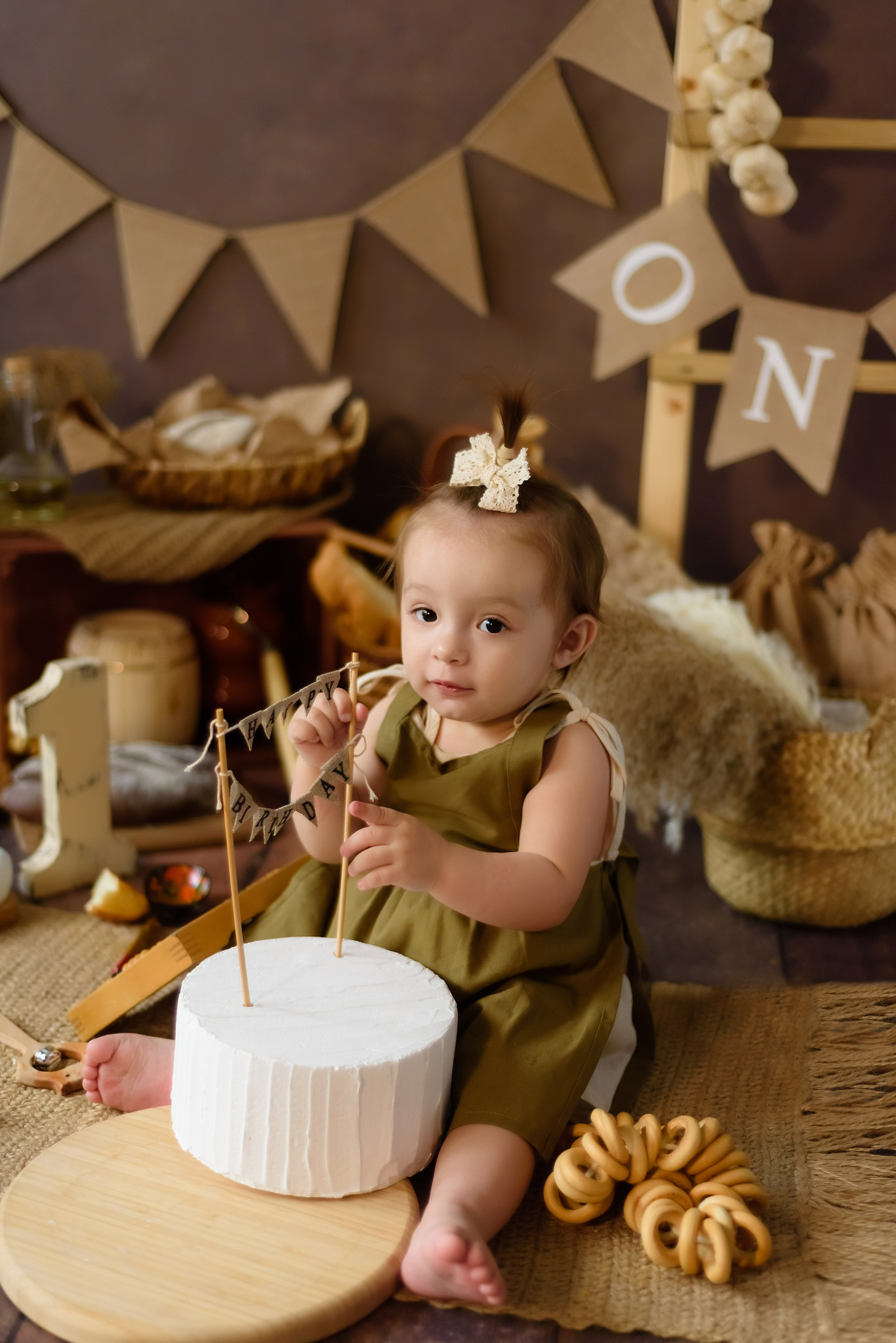 «Маленький пекарь» Дарина 1 годик. Детский Фотограф |Фотограф на годик в Брянске Ирина Романова