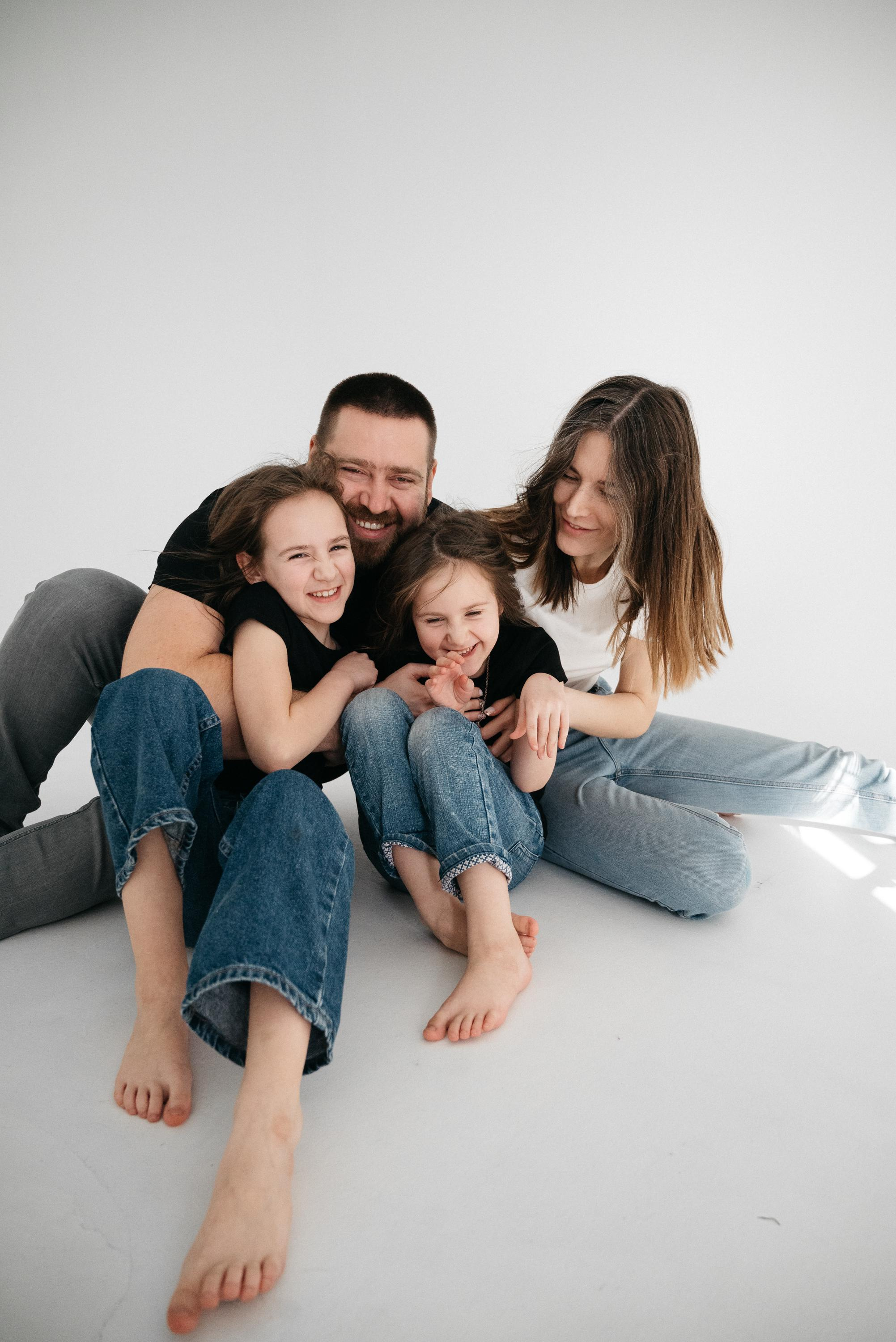 Семейная в студии 5Лофт. Свадебный фотограф Ижевск Петр Шишков