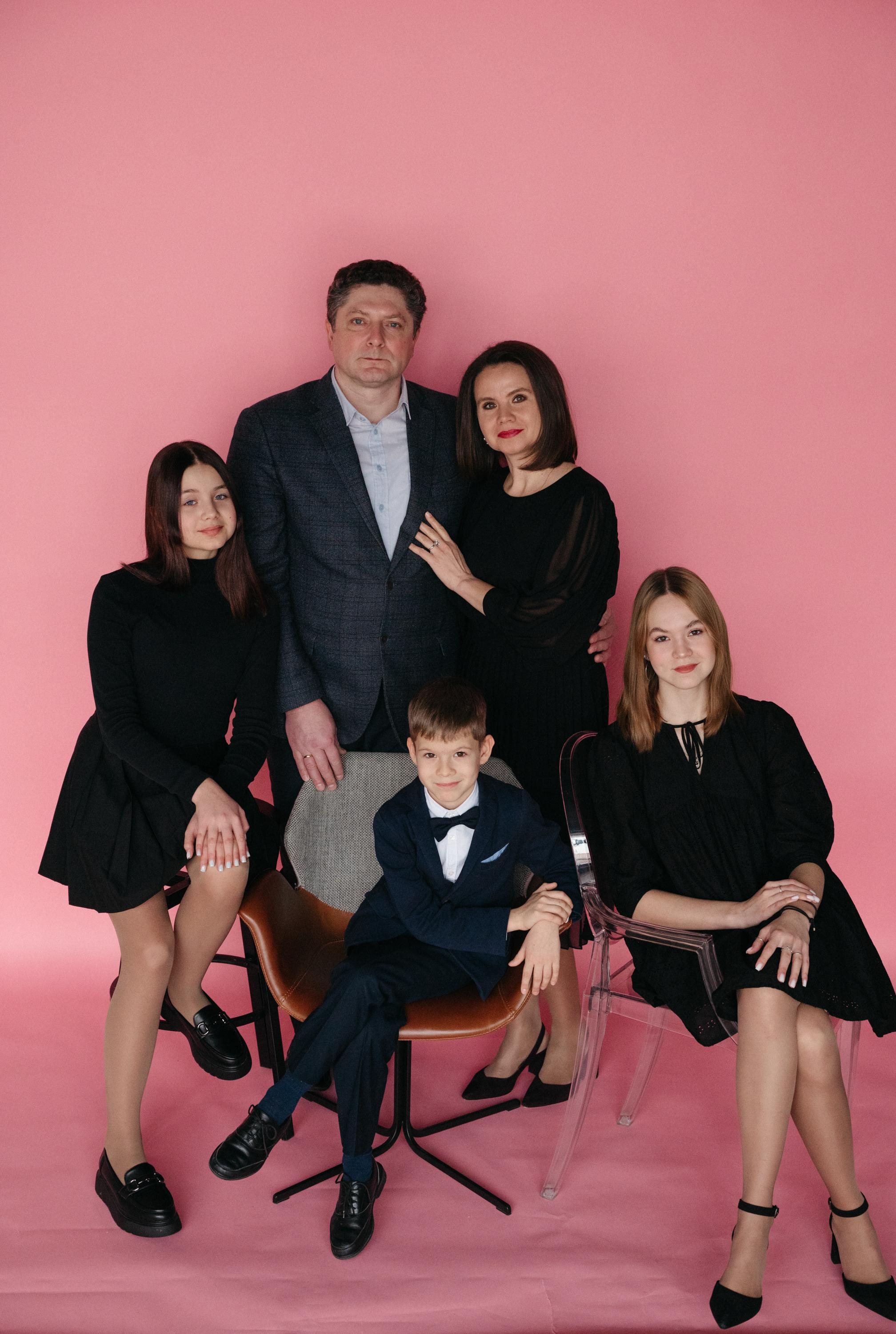 Семейная в студии Tend. Свадебный фотограф Ижевск Петр Шишков