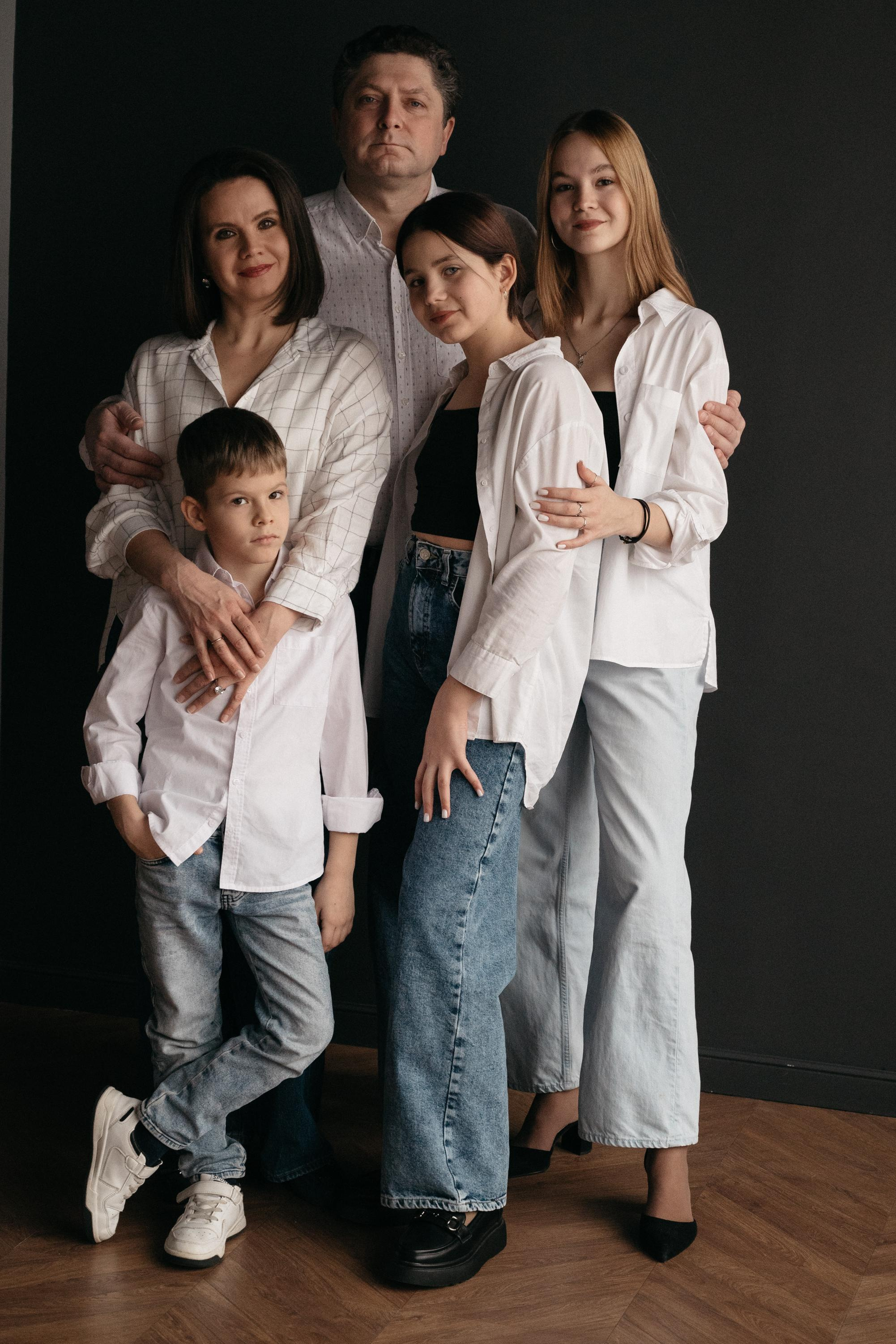 Семейная в студии Tend. Свадебный фотограф Ижевск Петр Шишков