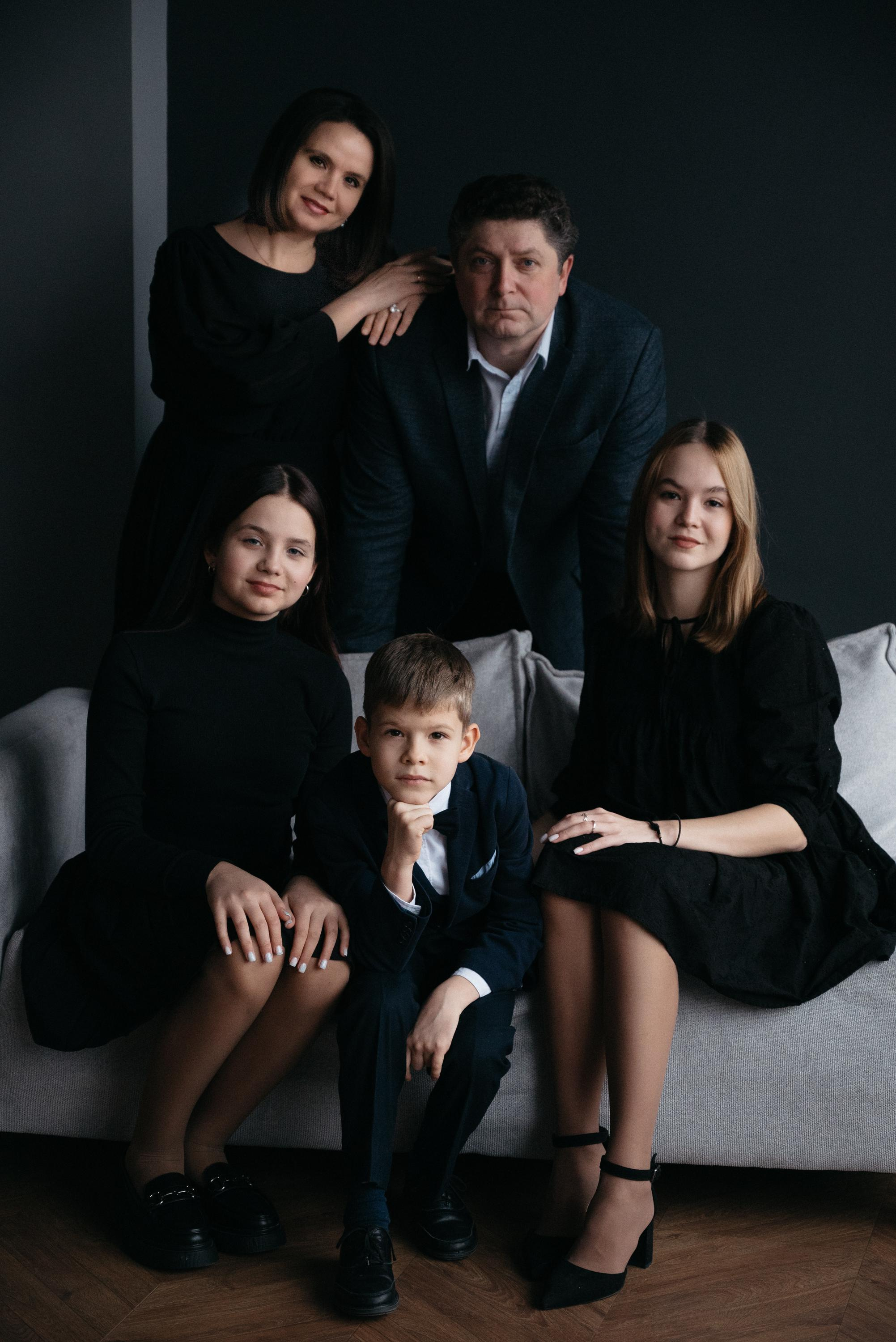 Семейная в студии Tend. Свадебный фотограф Ижевск Петр Шишков