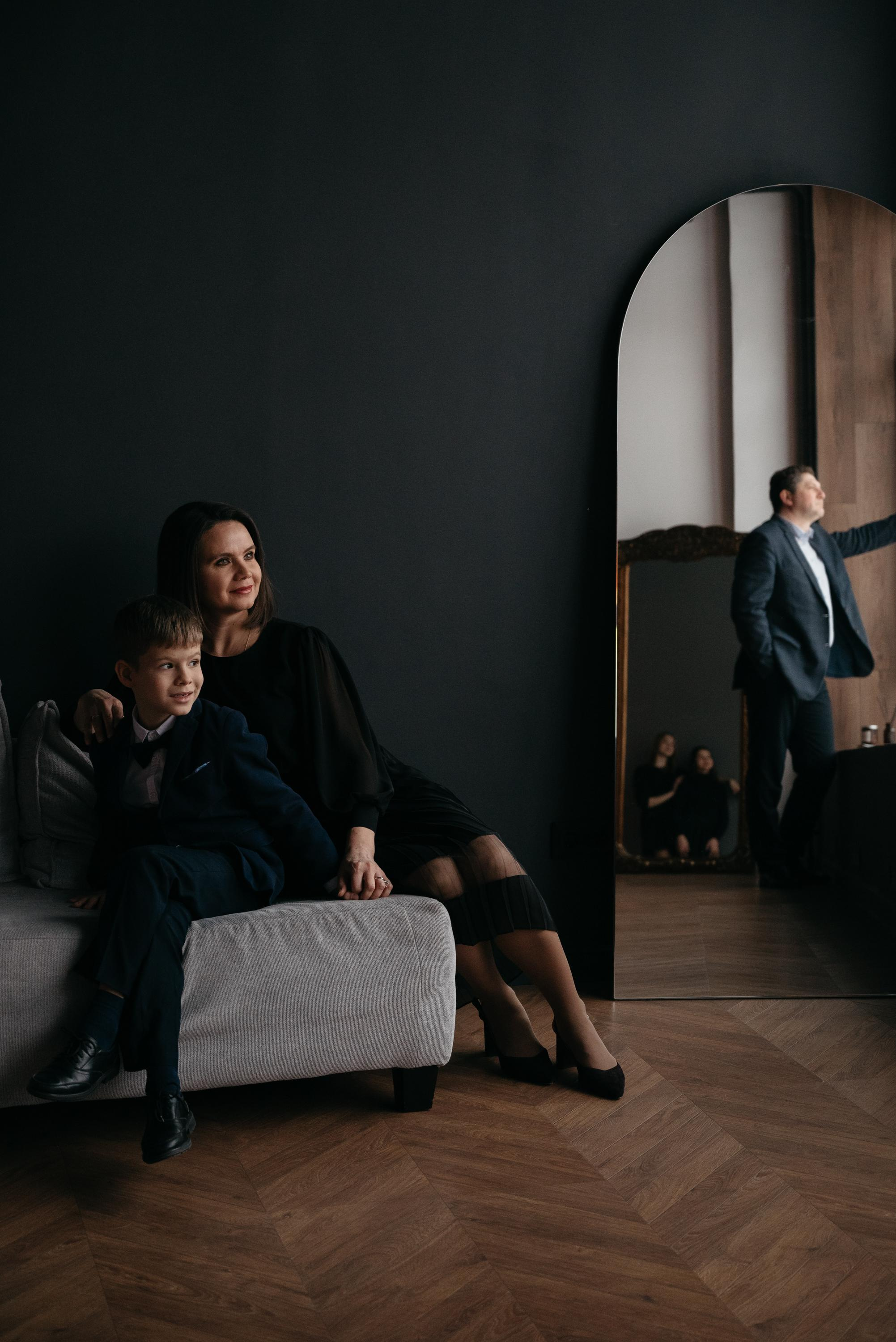 Семейная в студии Tend. Свадебный фотограф Ижевск Петр Шишков