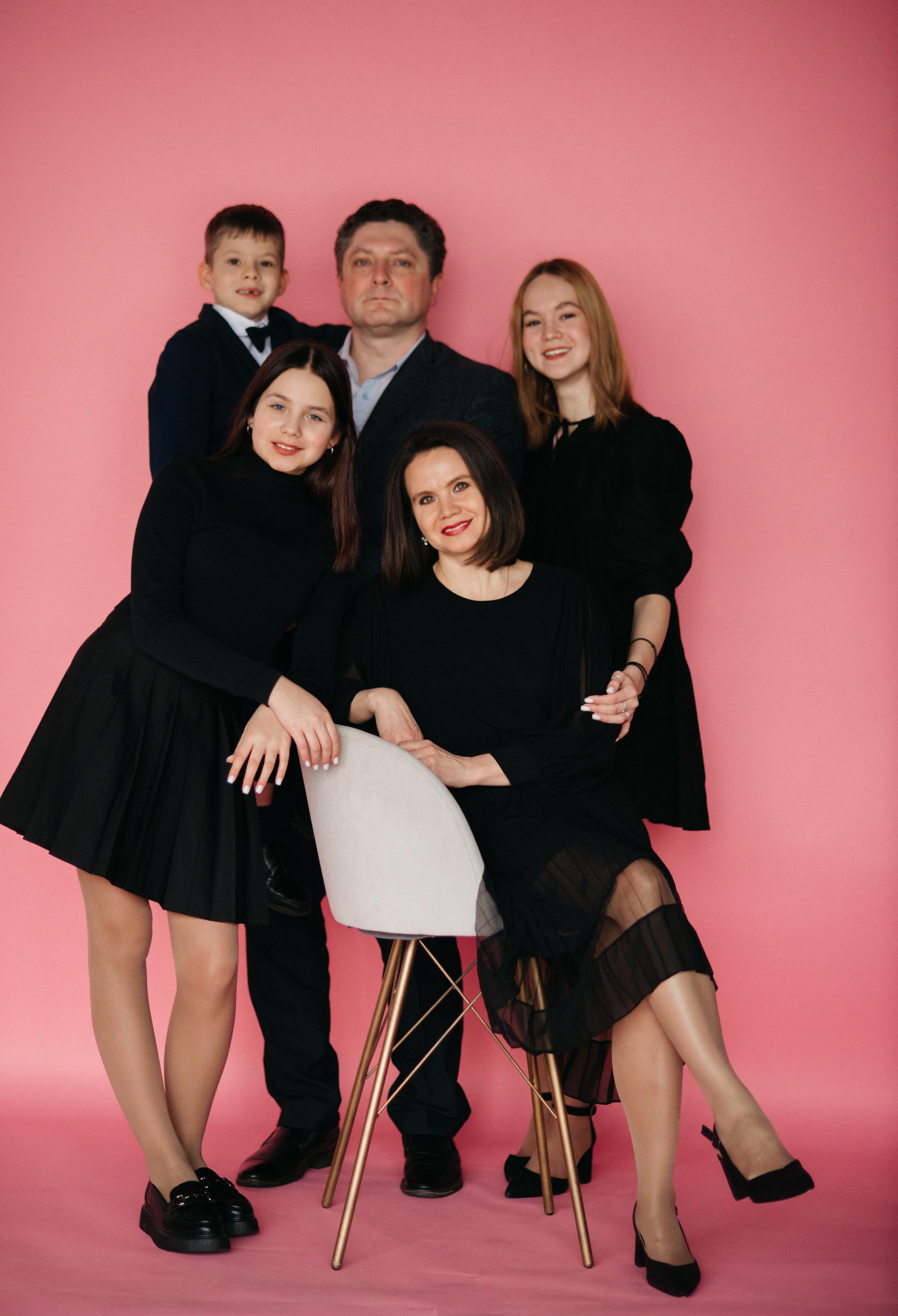 Семейная в студии Tend. Свадебный фотограф Ижевск Петр Шишков