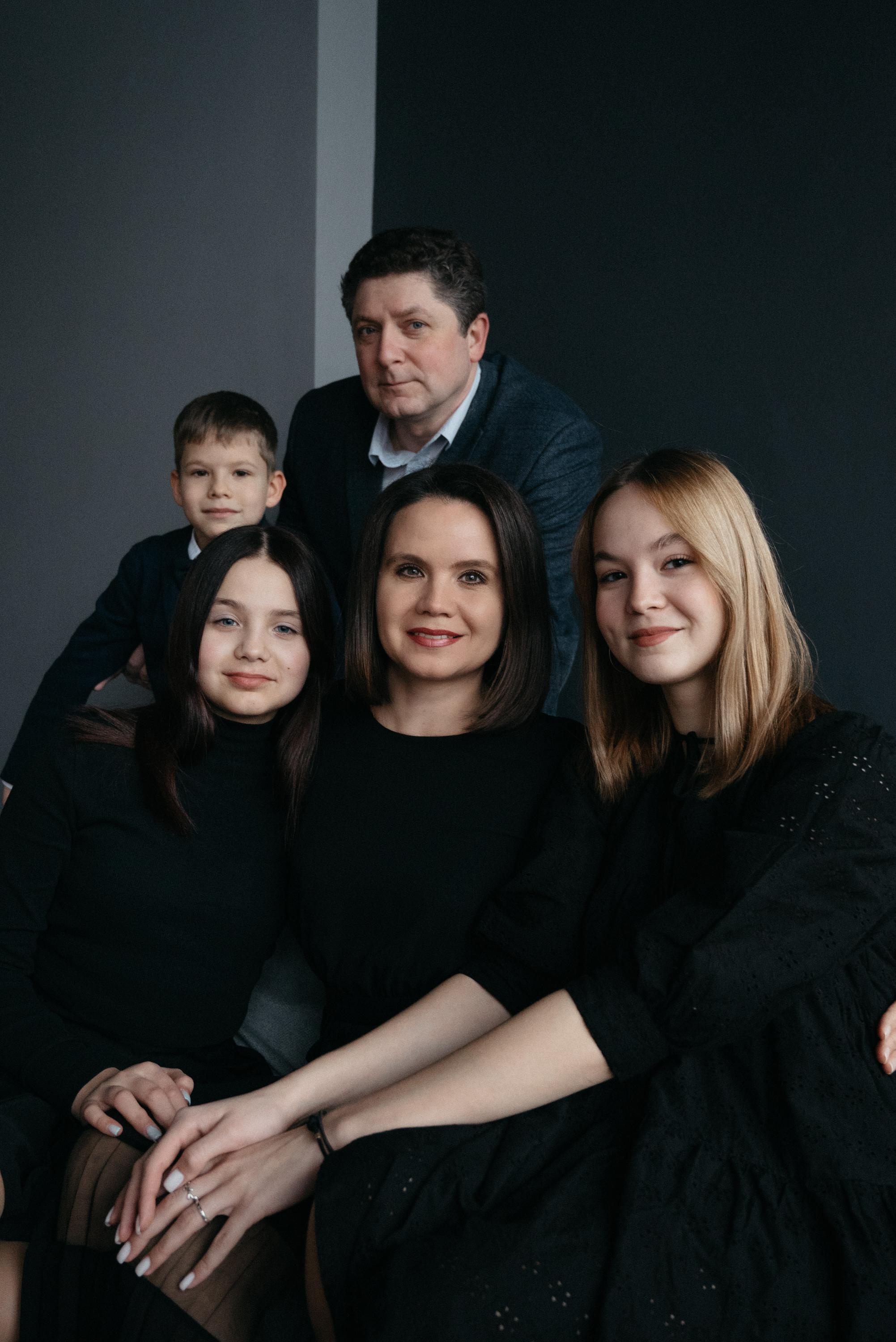 Семейная в студии Tend. Свадебный фотограф Ижевск Петр Шишков