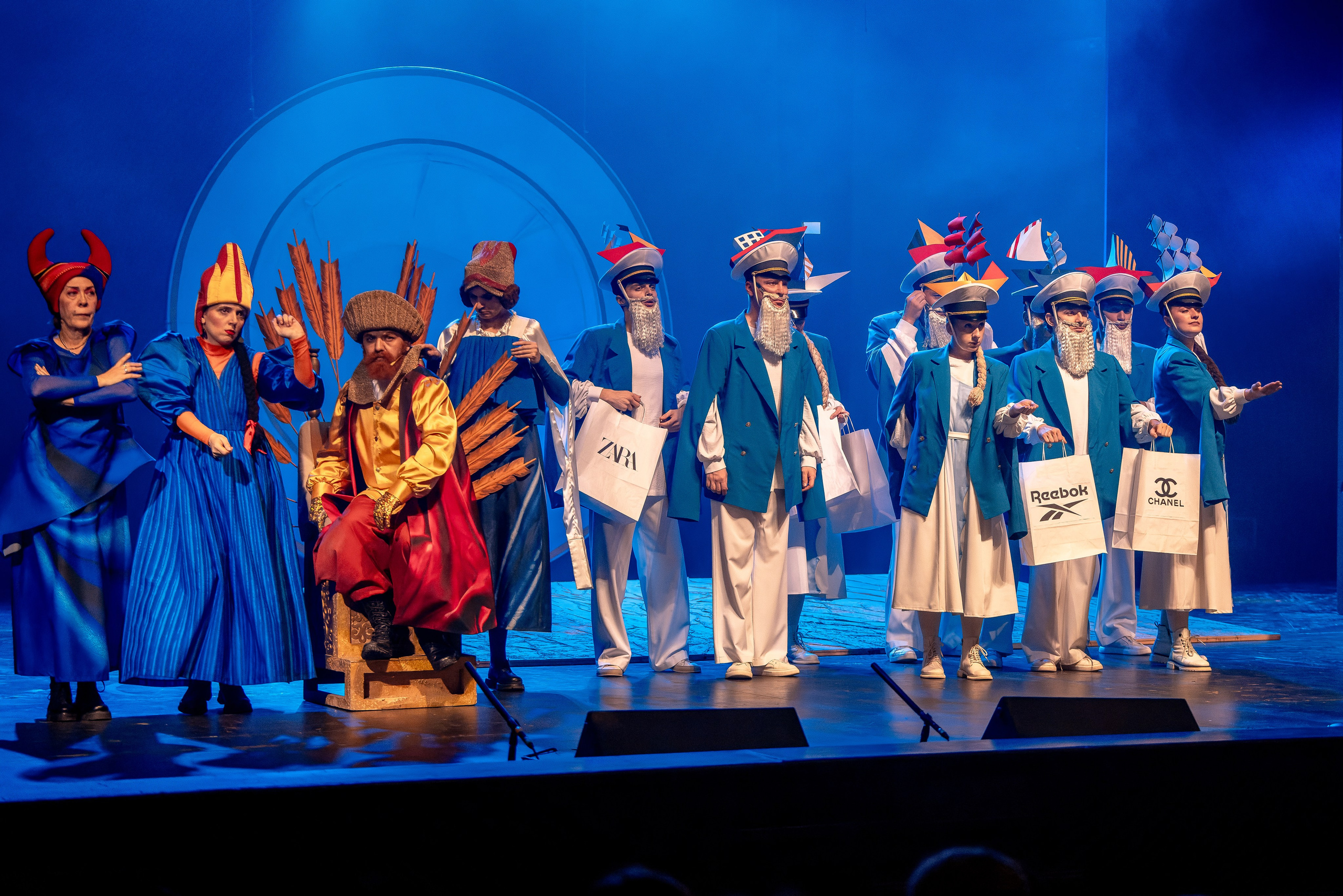 «Сказка о царе Салтане» Томского ТЮЗа в рамках Большого Детского фестиваля. Фотограф и режиссер Московко Екатерина