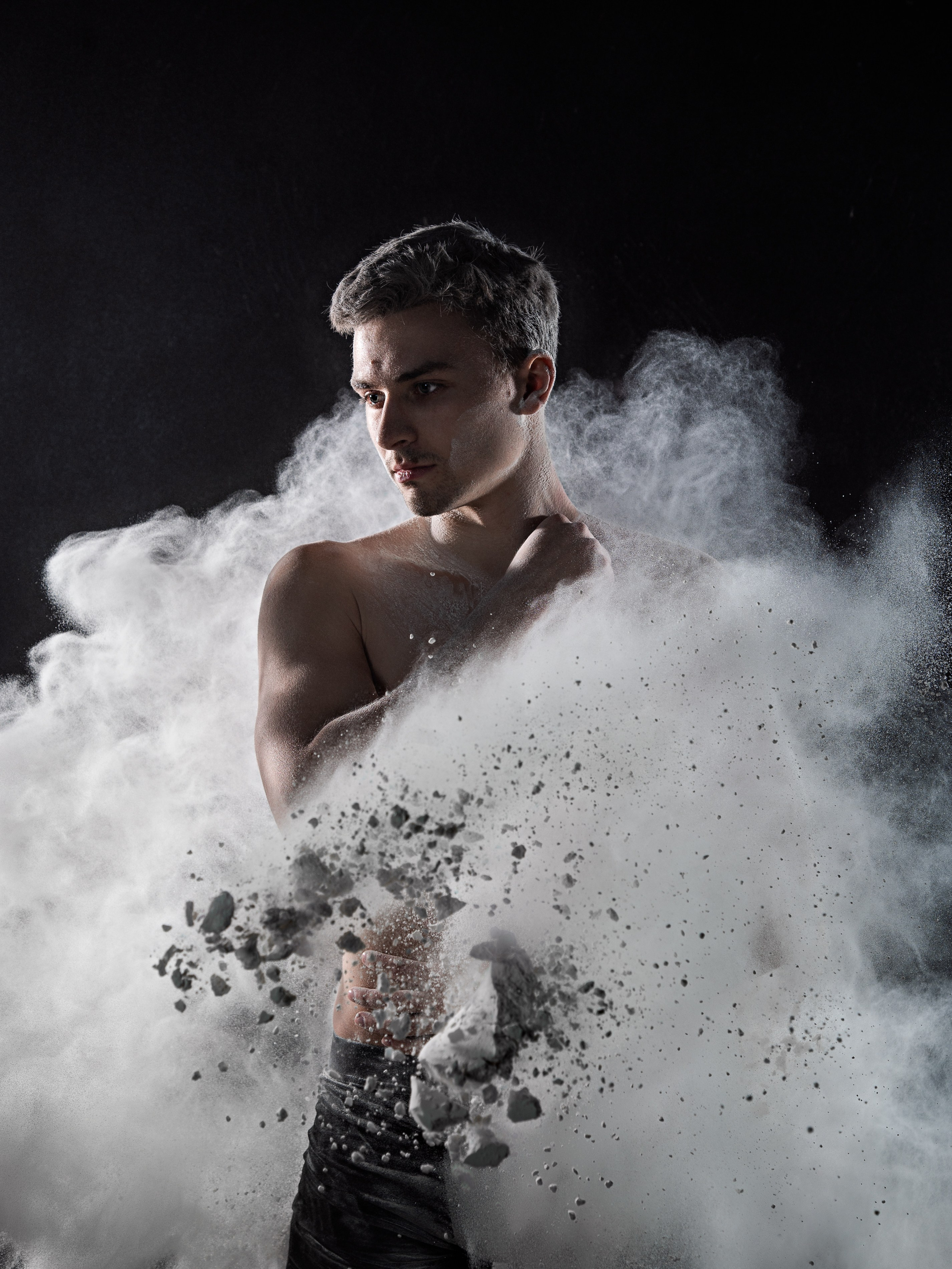 Фотопроект с мукой. Профессиональный фотограф в Москве Марина Григорьева