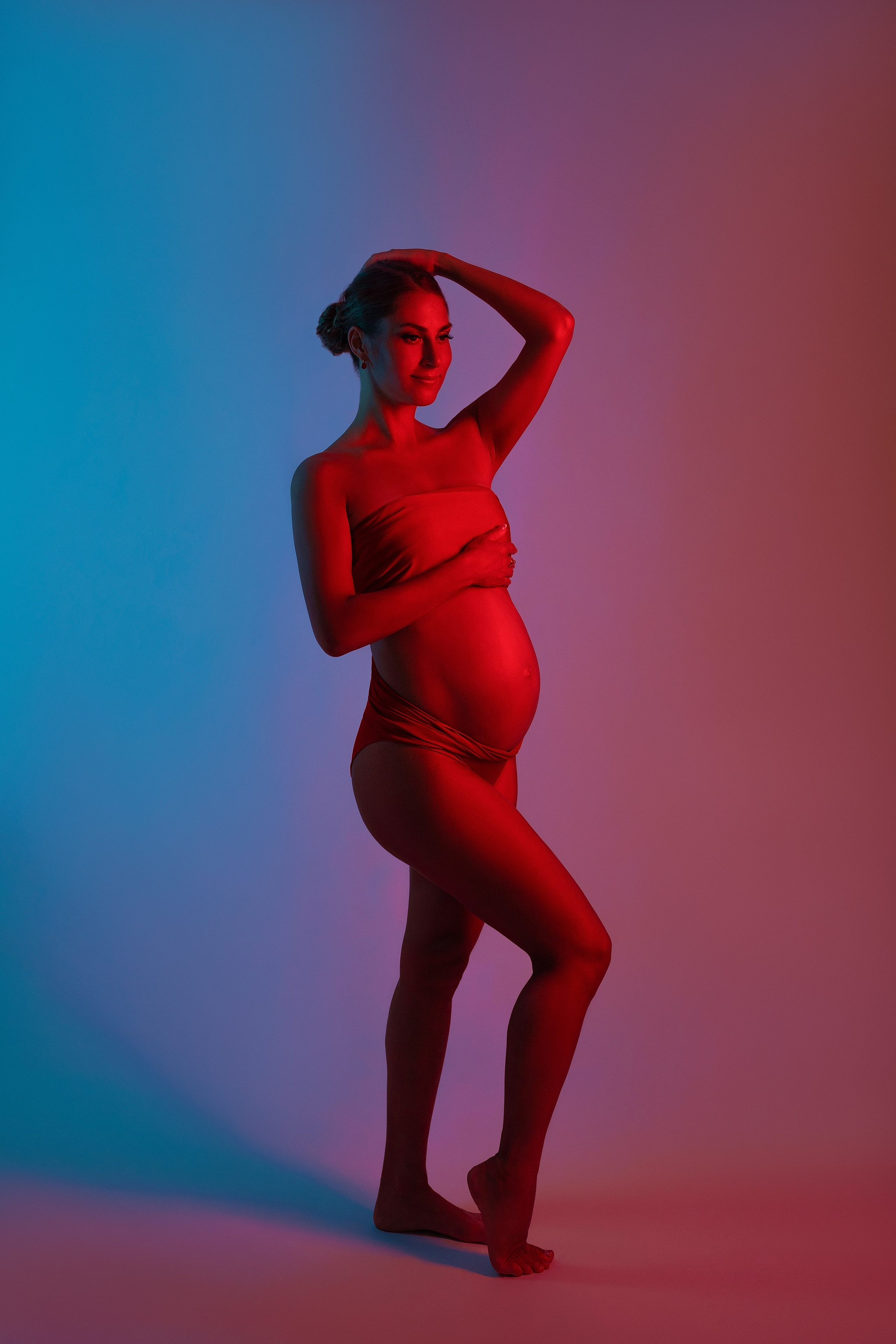 Стильная фотосессия беременности в Анапе. Женский фотограф в Анапе Лыгина Ксения