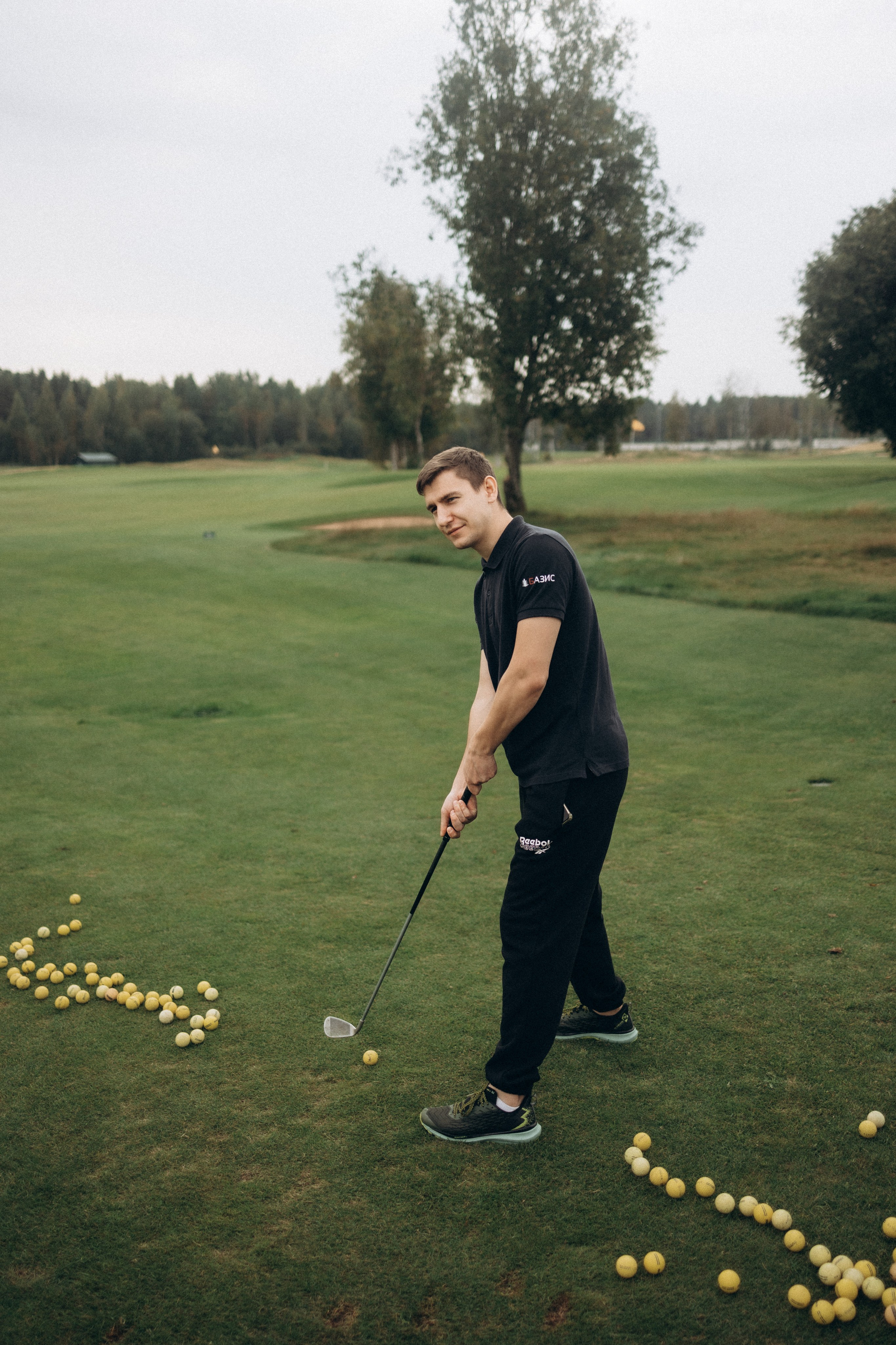 Корпоратив компании Аксон «игра в гольф». Фотограф Артем Бросов в Санкт-Петербурге и Дубае