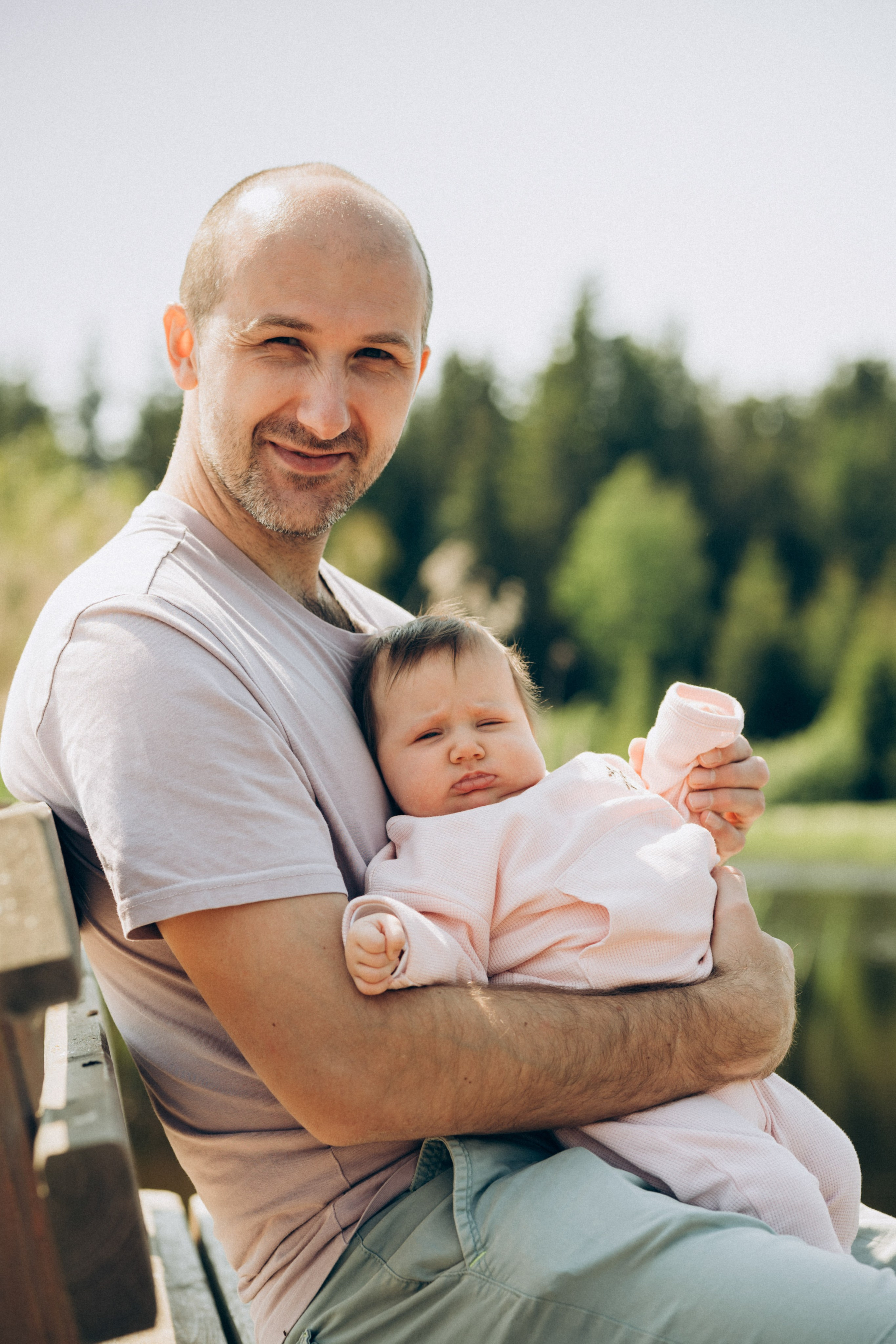 Женя, Аня и Машуня в Лугах