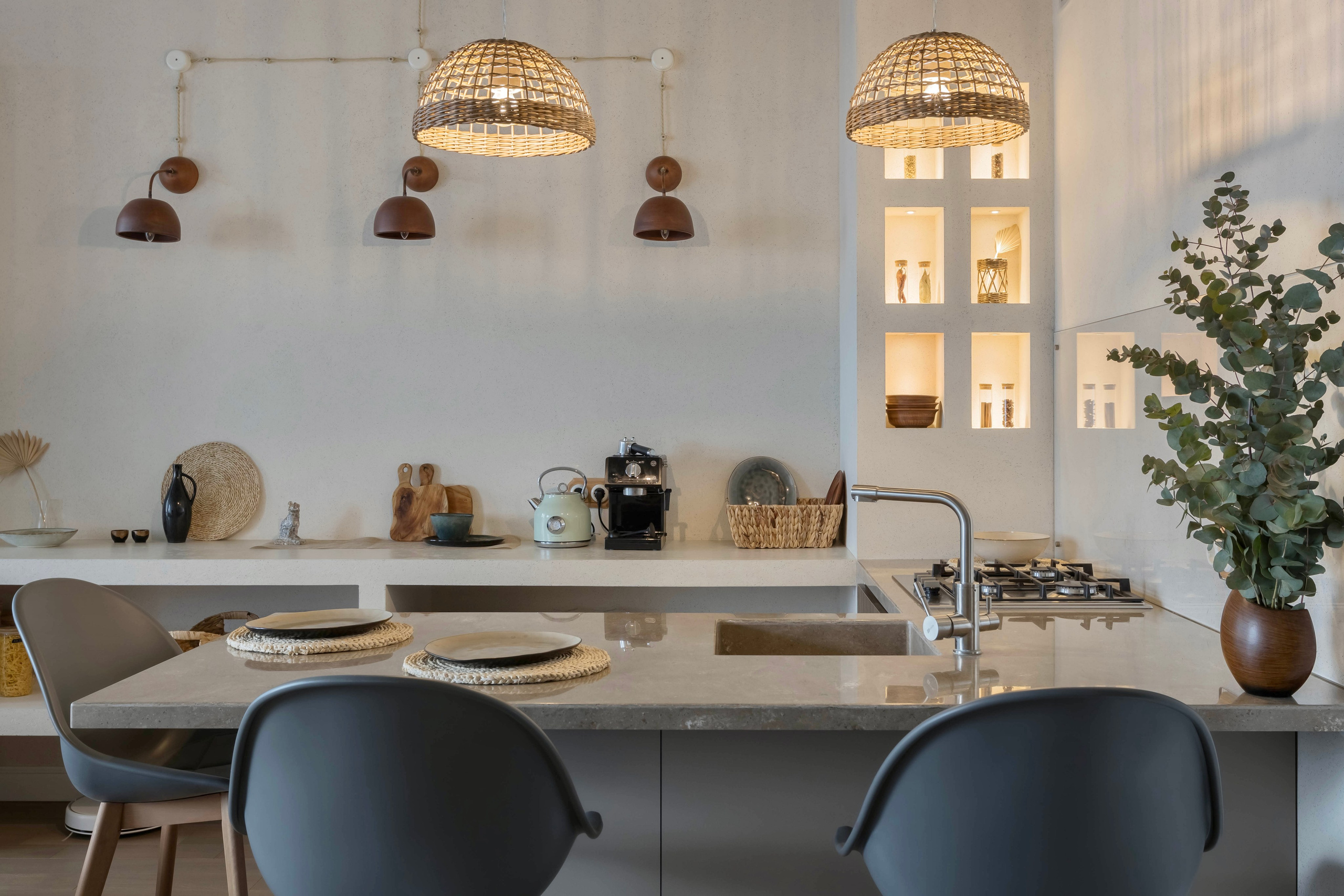 Квартира Calcestruzzo (Дизайнер Ульяна МИЛО). SOLOMAKHINA| САЛОН ДЕКОРАТИВНЫХ ПОКРЫТИЙ|