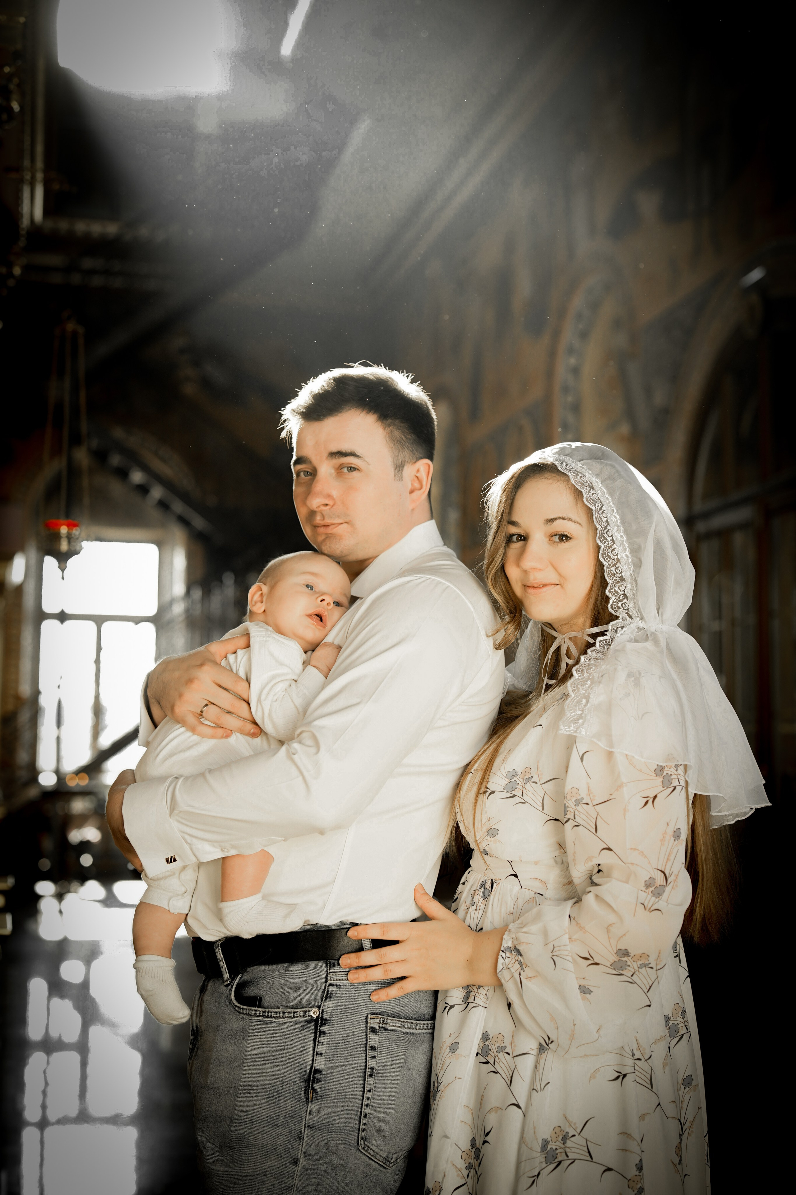 Крещение в Храме Георгия Всеволодовича.Нижний Новгород. Фотограф на крещение и венчание в Нижнем Новгороде.Свадебный Фотограф