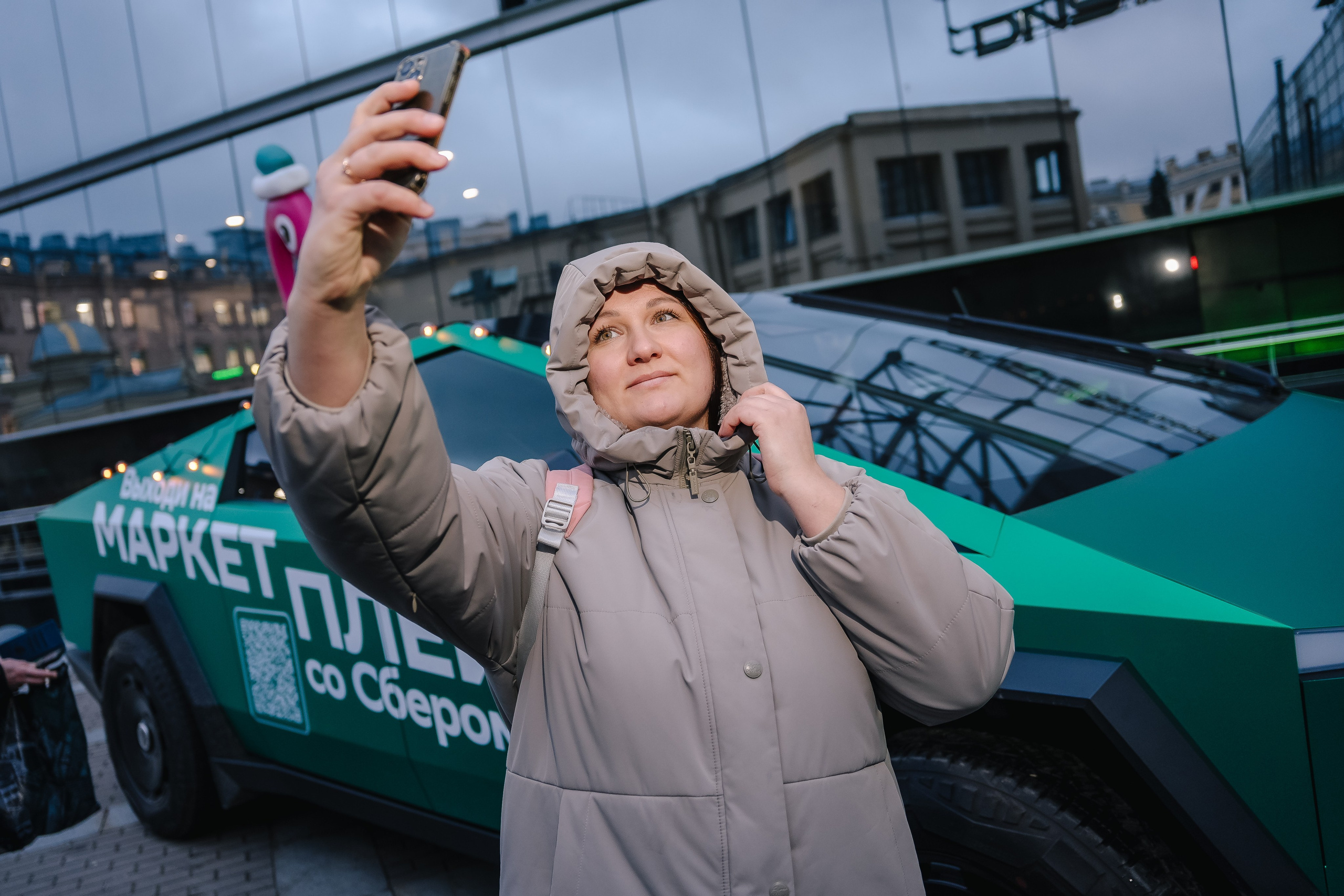 Репортаж с промо-акции Сбербизнес