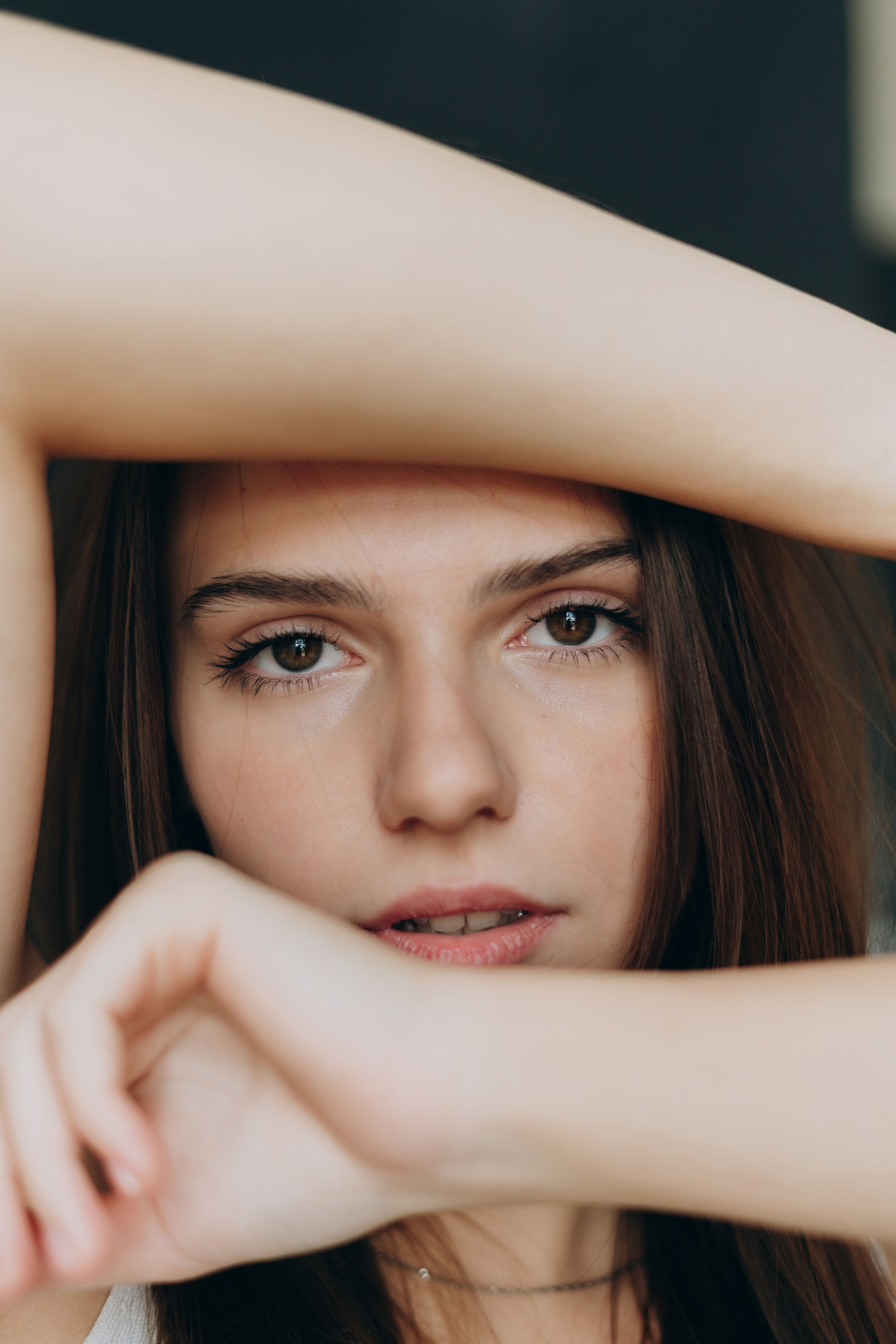 Настя. Модельные тесты. Фотограф Москва Виктория-Антуанетта