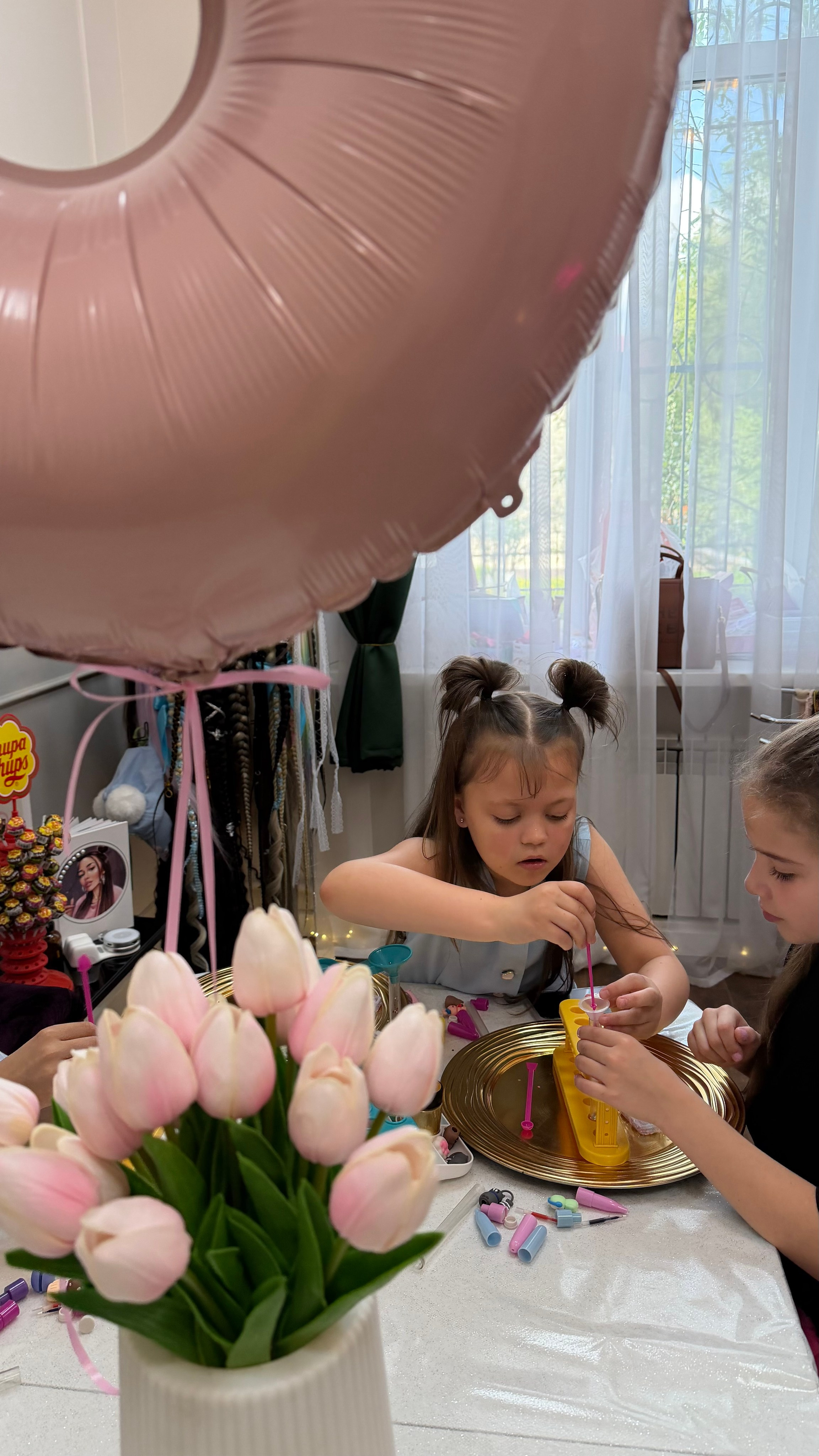 День Рождения Евы 🩷. Афропрически, косы, прически с канекалоном в г. Клин