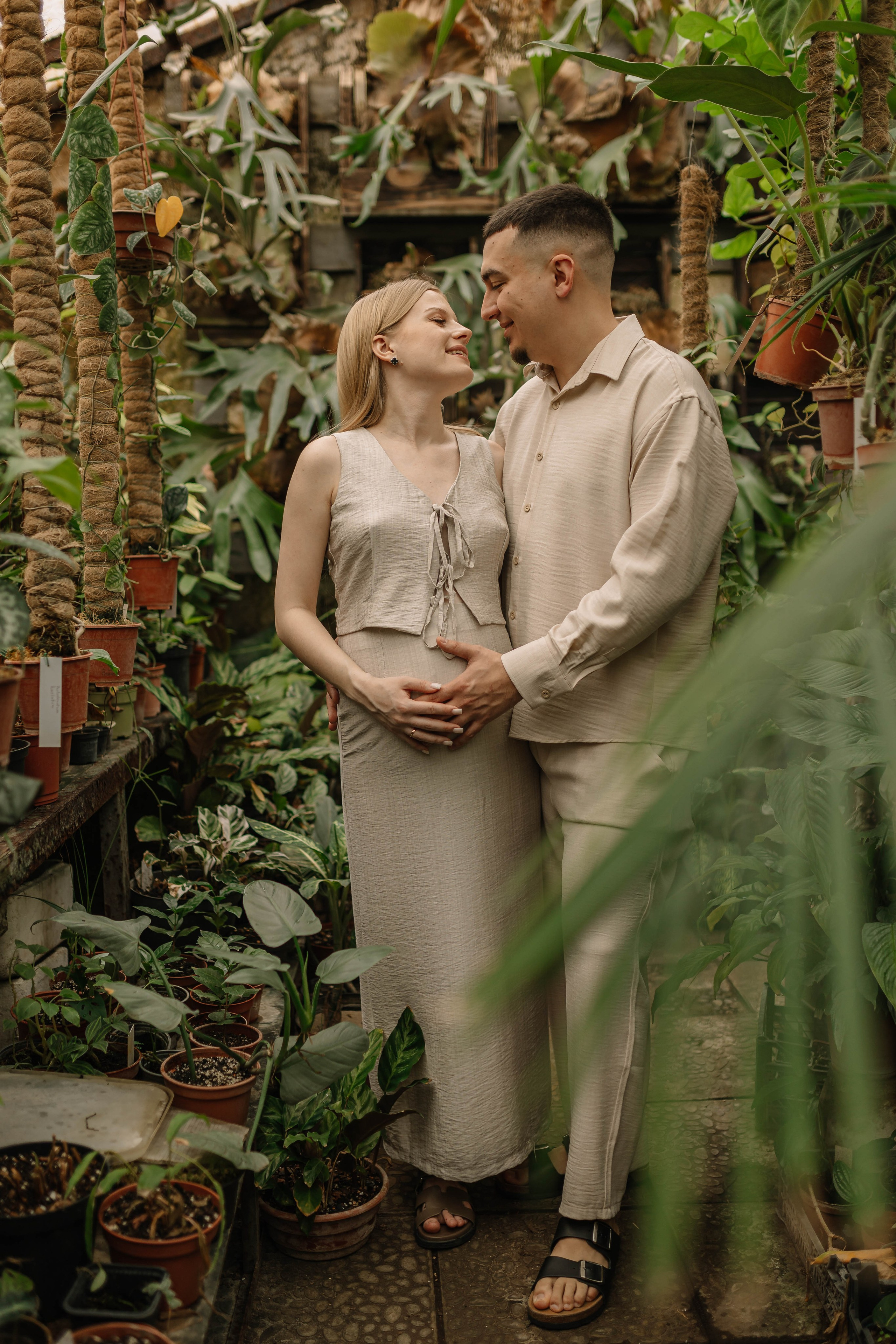 В оранжерее. Фотограф Александра Кузнецова