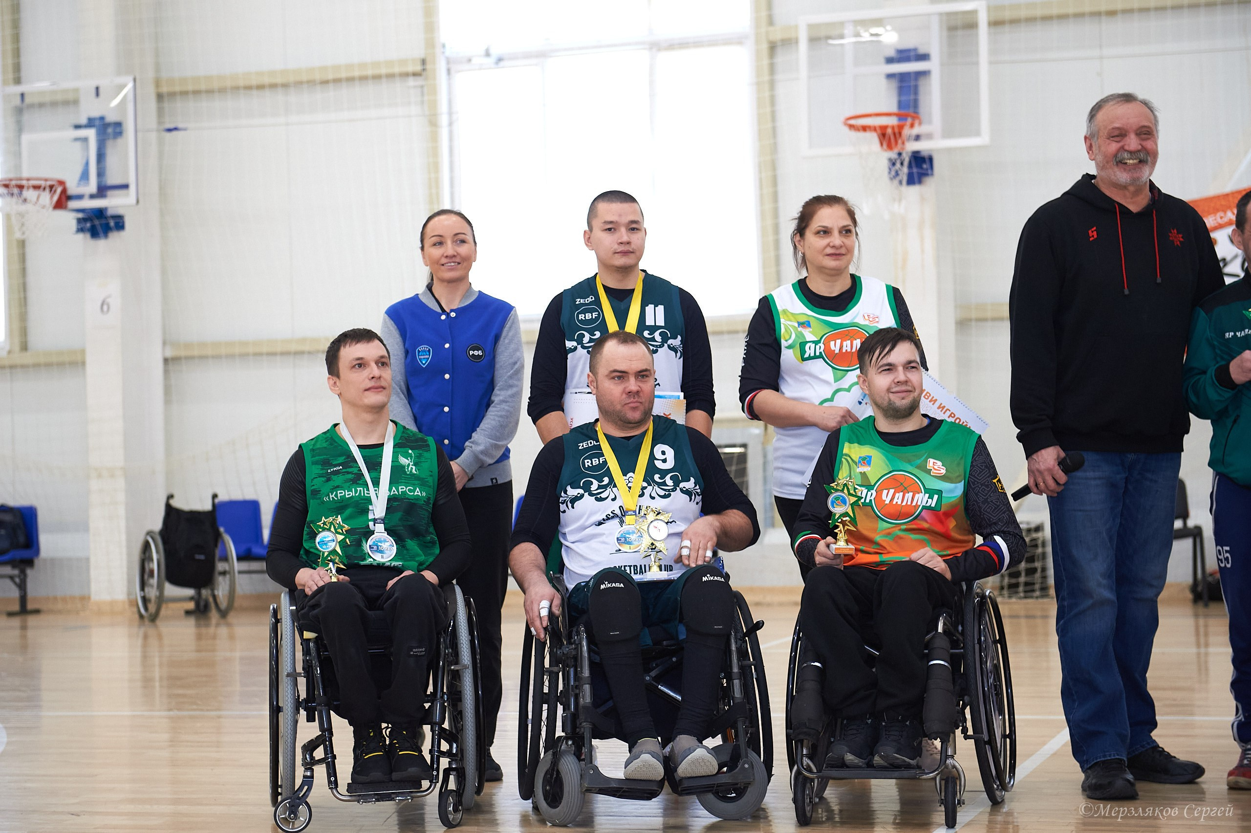 X традиционный Рождественский турнир по баскетболу на колясках. Ижевск. Спортивный репортажный фотограф в Ижевске Сергей Мерзляков