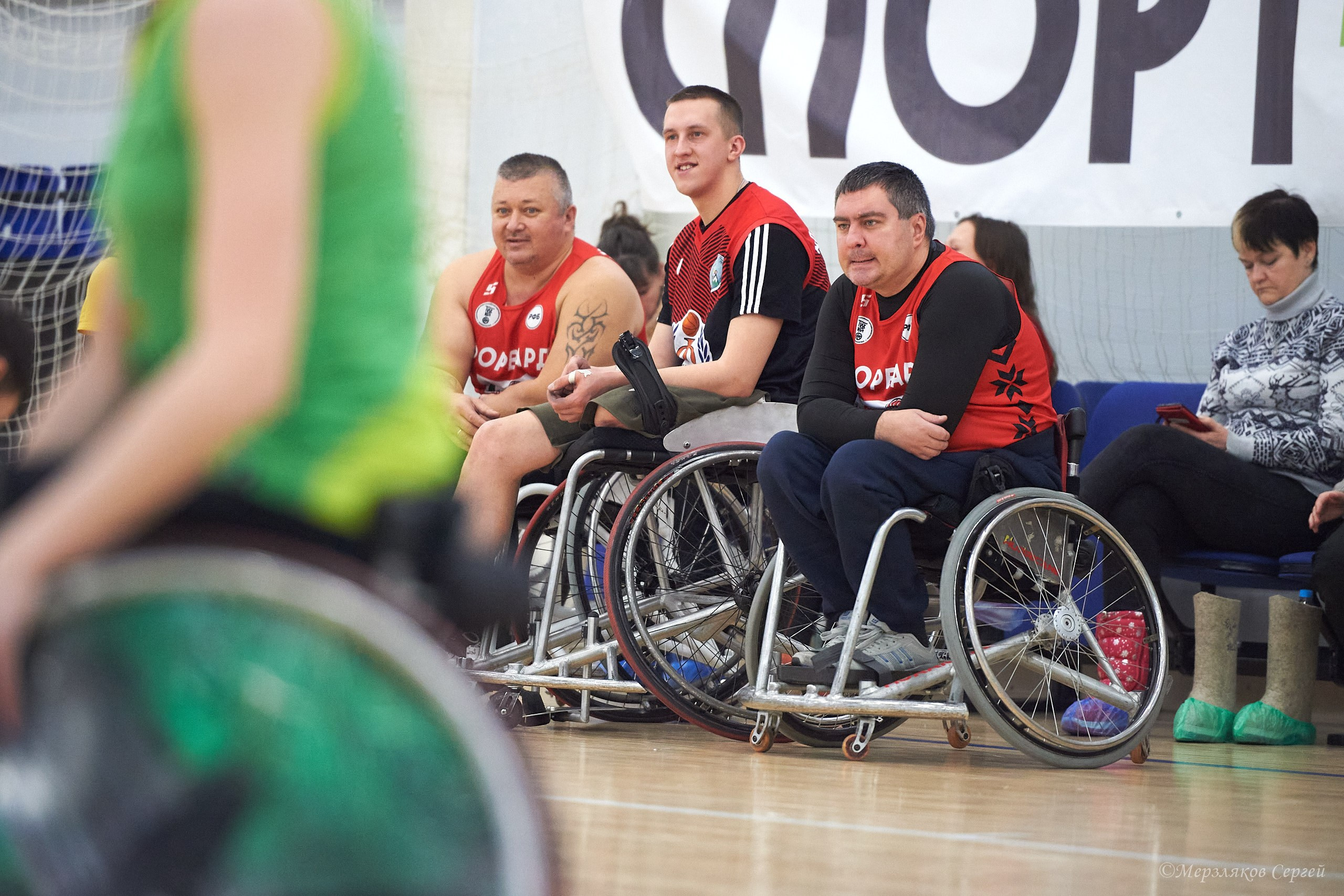 X традиционный Рождественский турнир по баскетболу на колясках. Ижевск. Спортивный репортажный фотограф в Ижевске Сергей Мерзляков