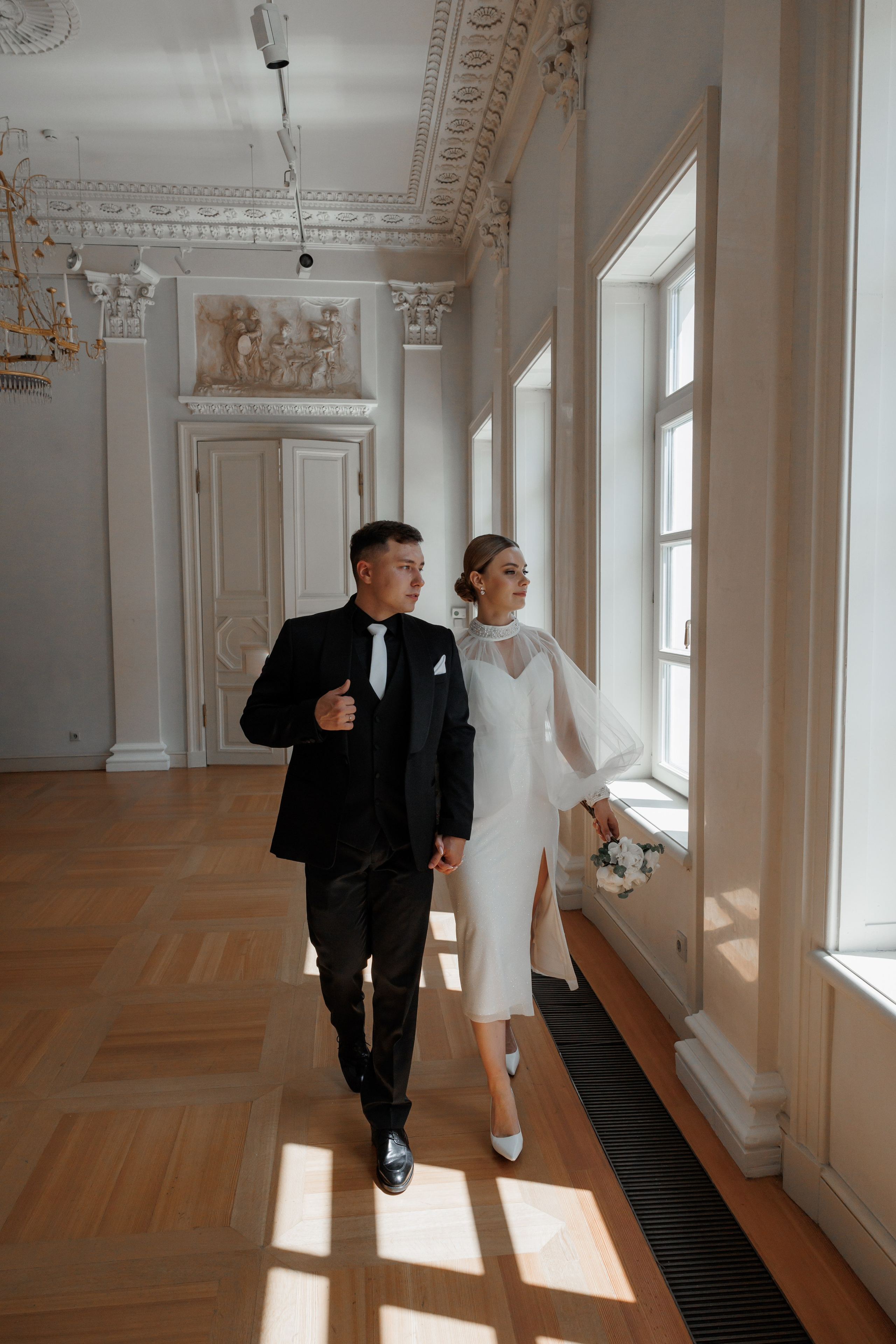 Анна и Сергей, Особняк Муравьевых-Апостолов, прогулка по ВДНХ, ресторан «Домик в саду». Свадебный и репортажный фотограф (Москва, Королев и другие)