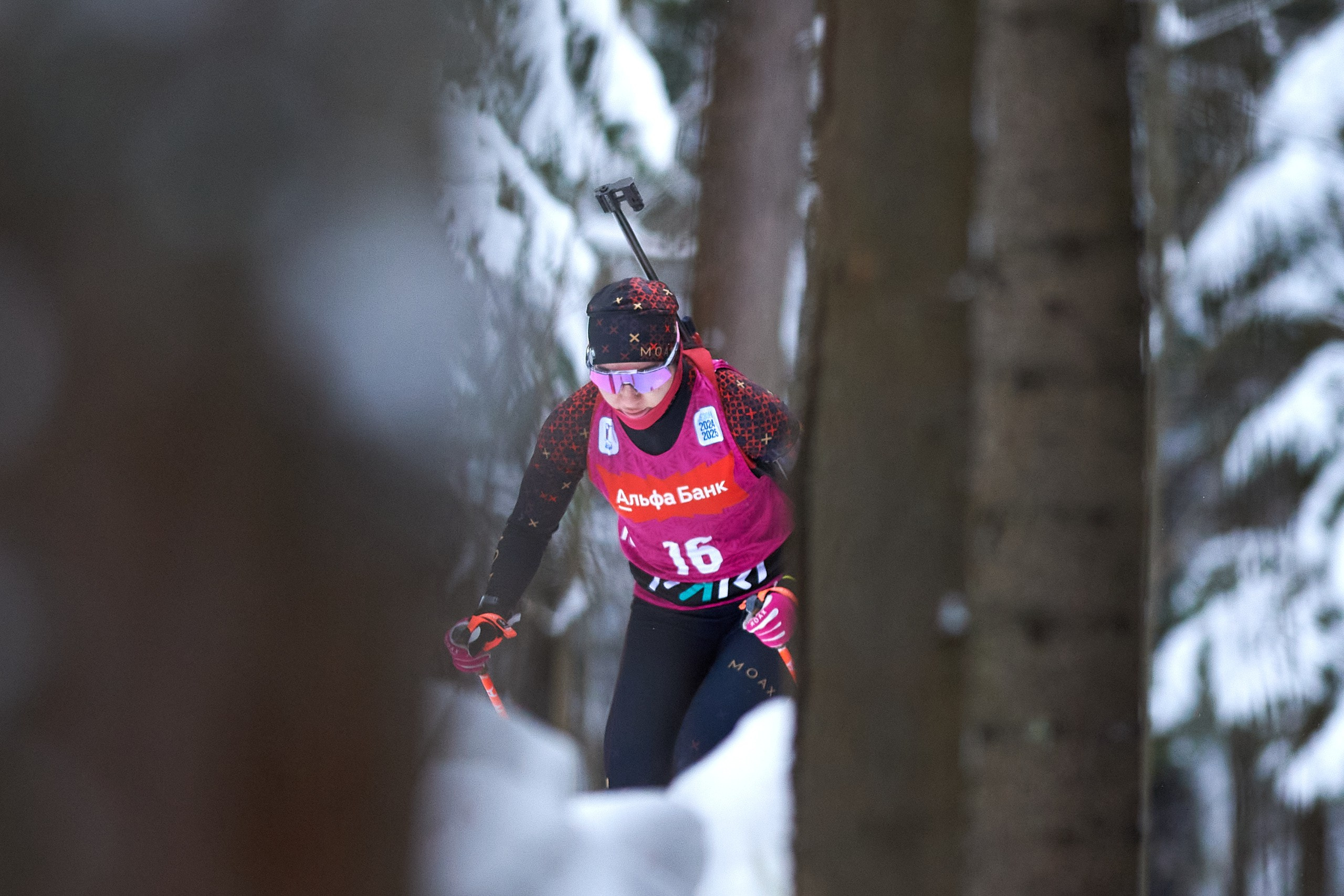 Биатлон. Чемпионат России — 2024/2025, 3-й этап, Ижевск. Ижевская винтовка. Спортивный репортажный фотограф в Ижевске Сергей Мерзляков