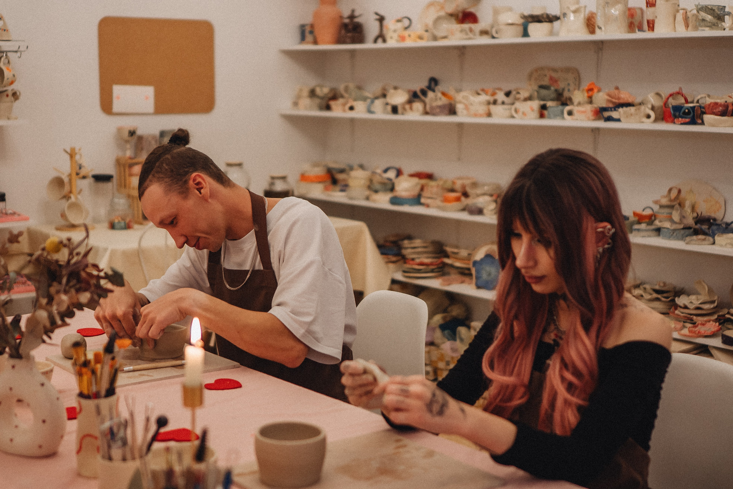 СВИДАНИЕ В ГОНЧАРНОЙ МАСТЕРСКОЙ. Профессиональный фотограф, Санкт-Петербург — Виктория Богомолова