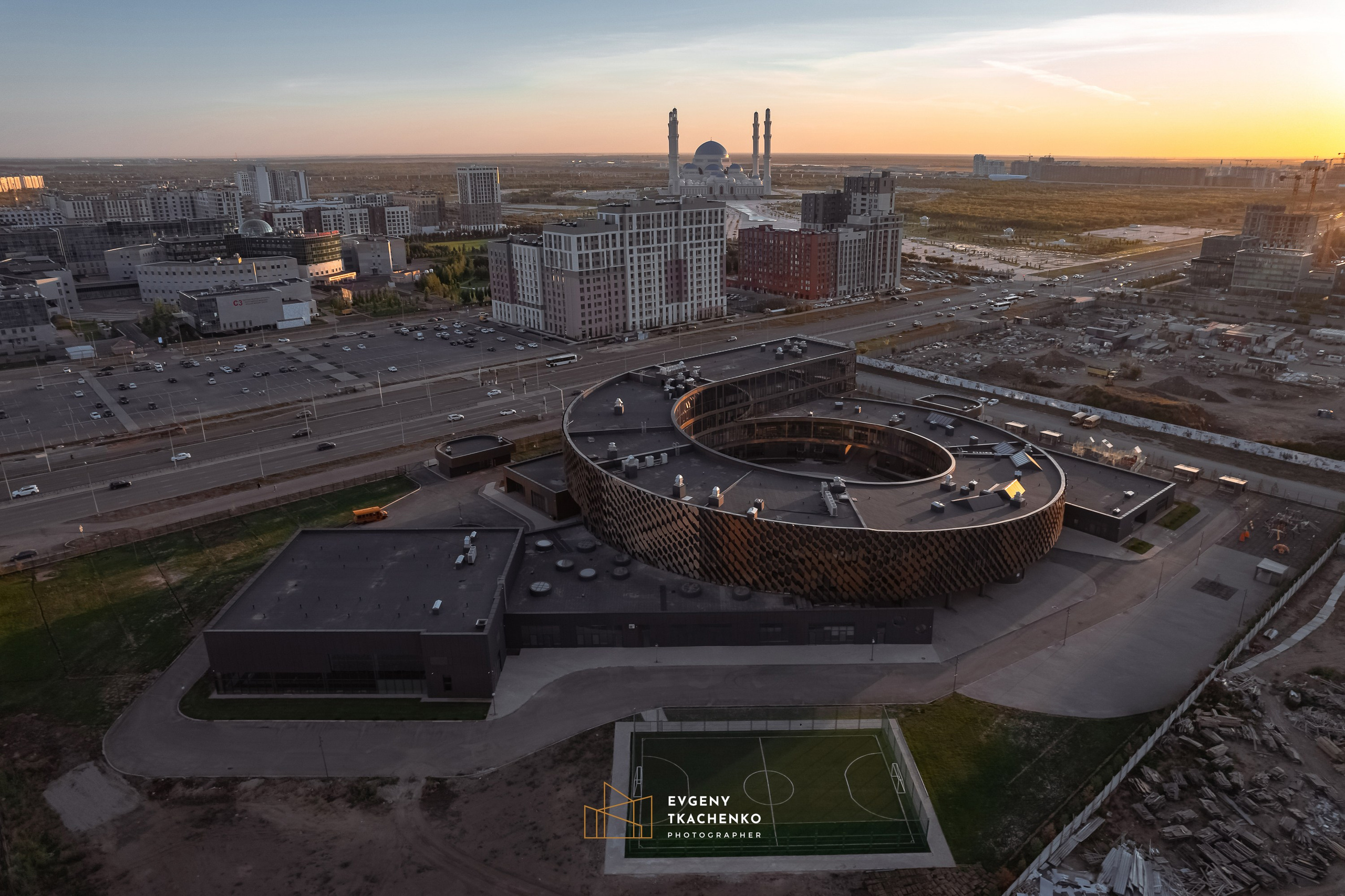 Kazakhstan International School в г. Астана. Архитектурный и интерьерный фотограф в Казахстане