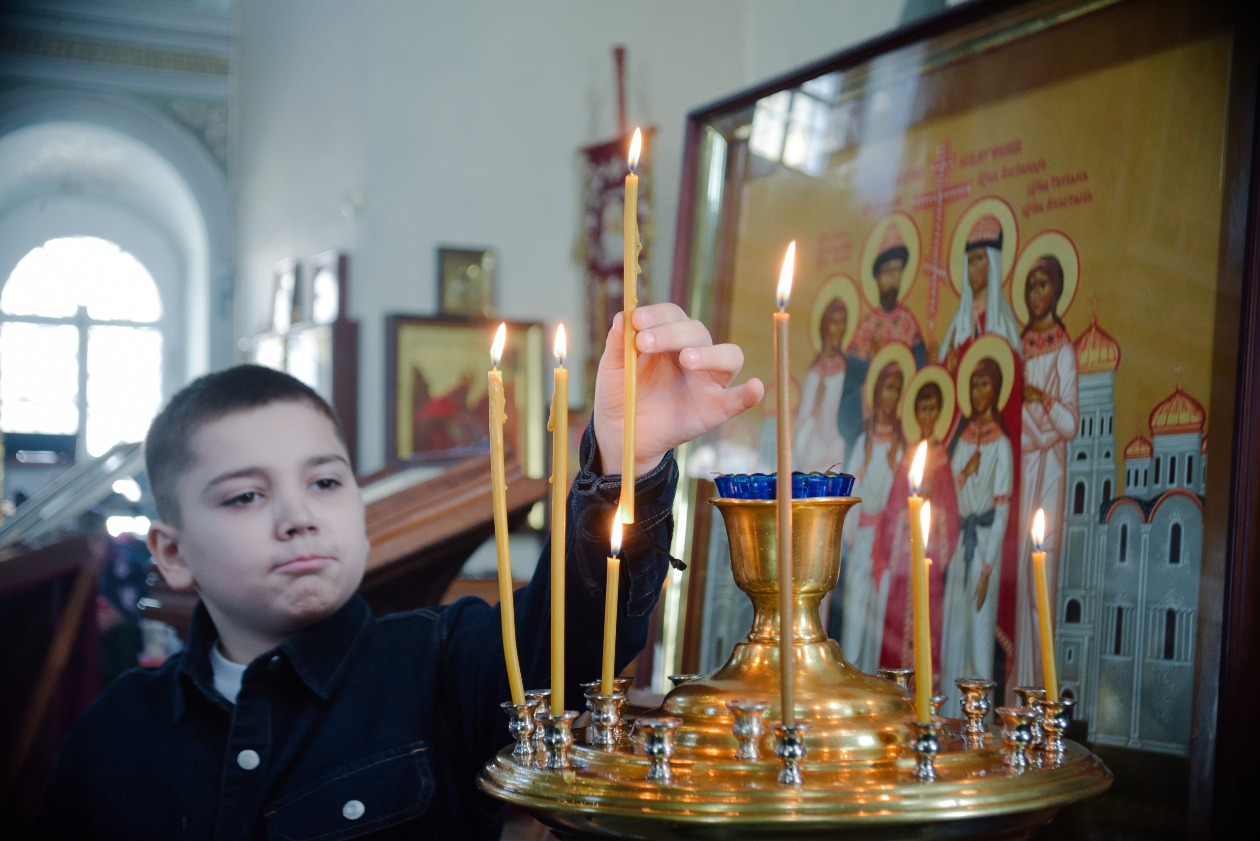 Крещение Алексея. Фотограф Лола Волна, город Москва