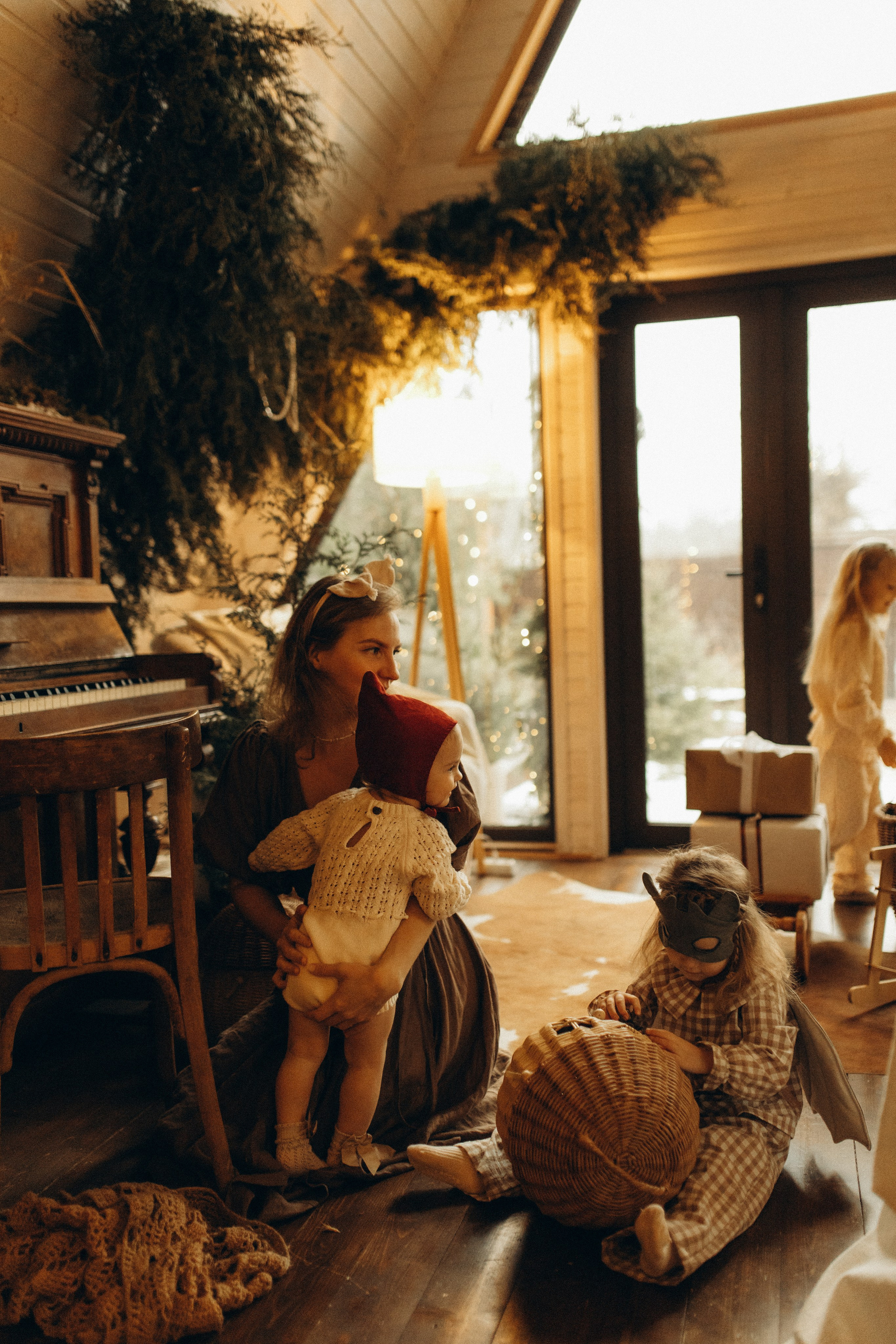 Ира, Дуня, Агуся, Маша. Семейный фотограф Оля Гладченко