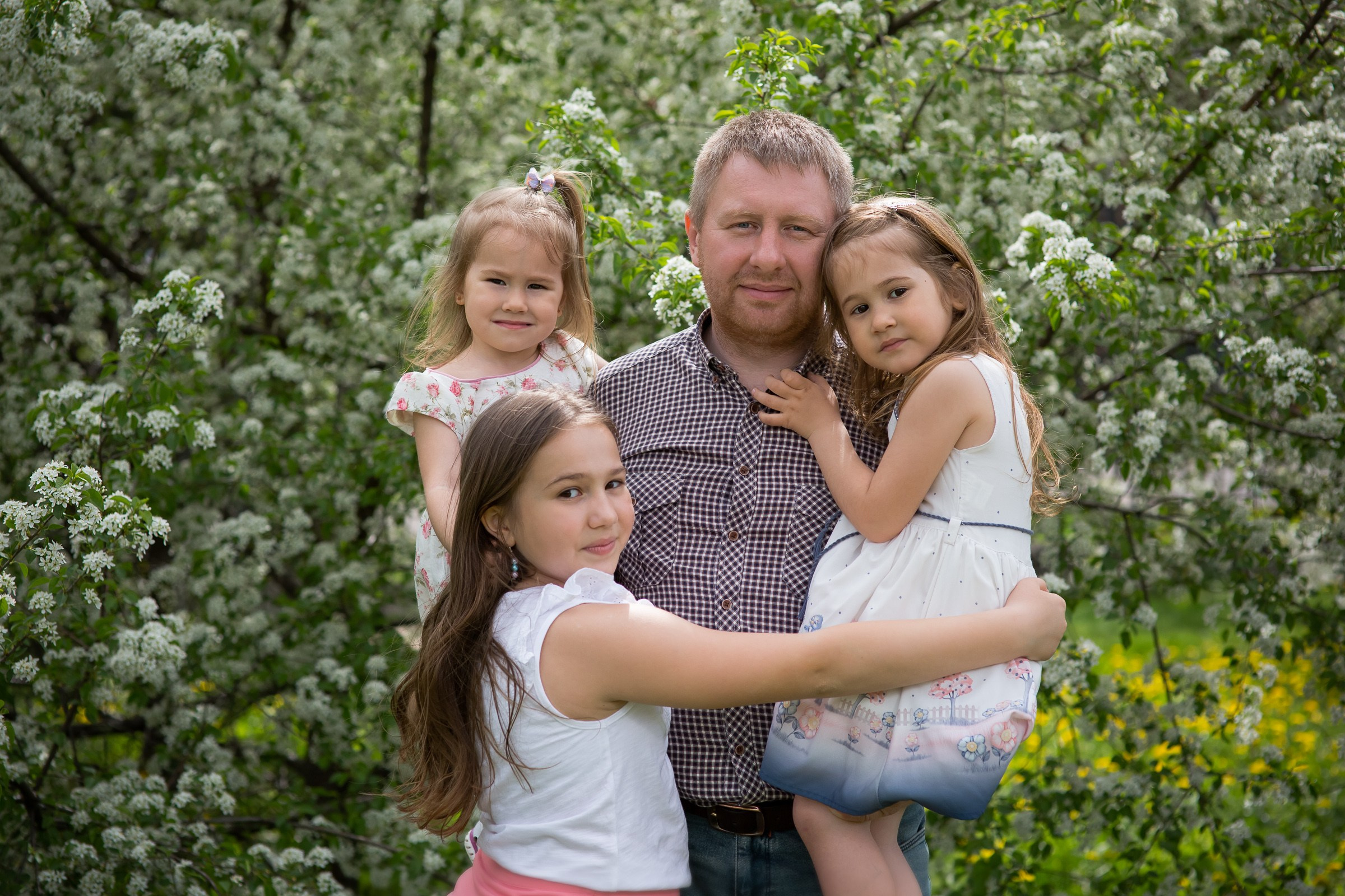 Цветущие сады. Свадебная фотосъёмка в Москве, Туле