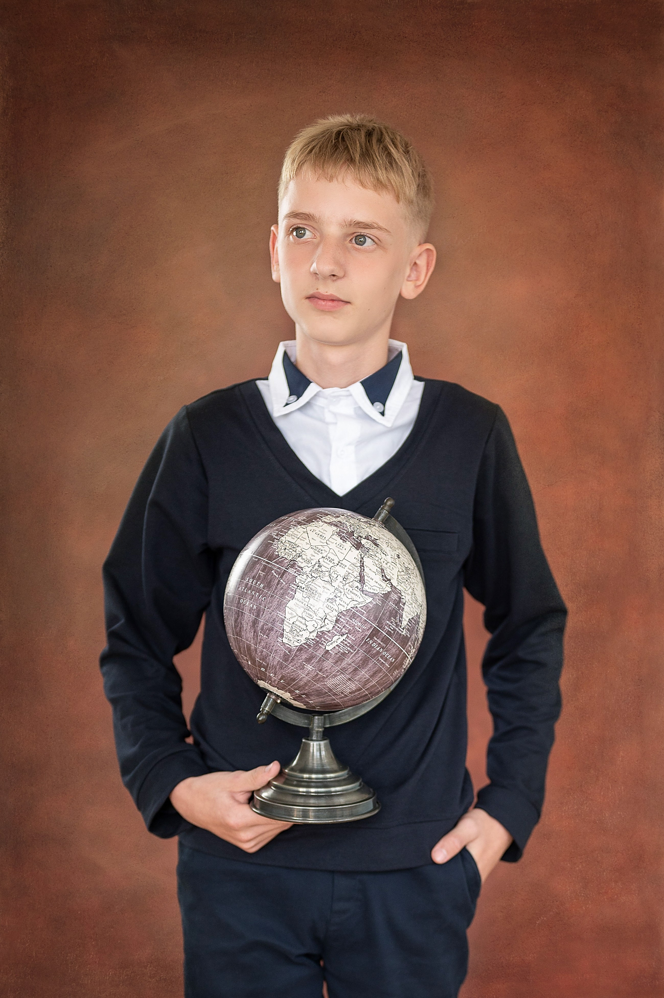 Школьные портреты. Школьный и детский фотограф в Новосибирской области