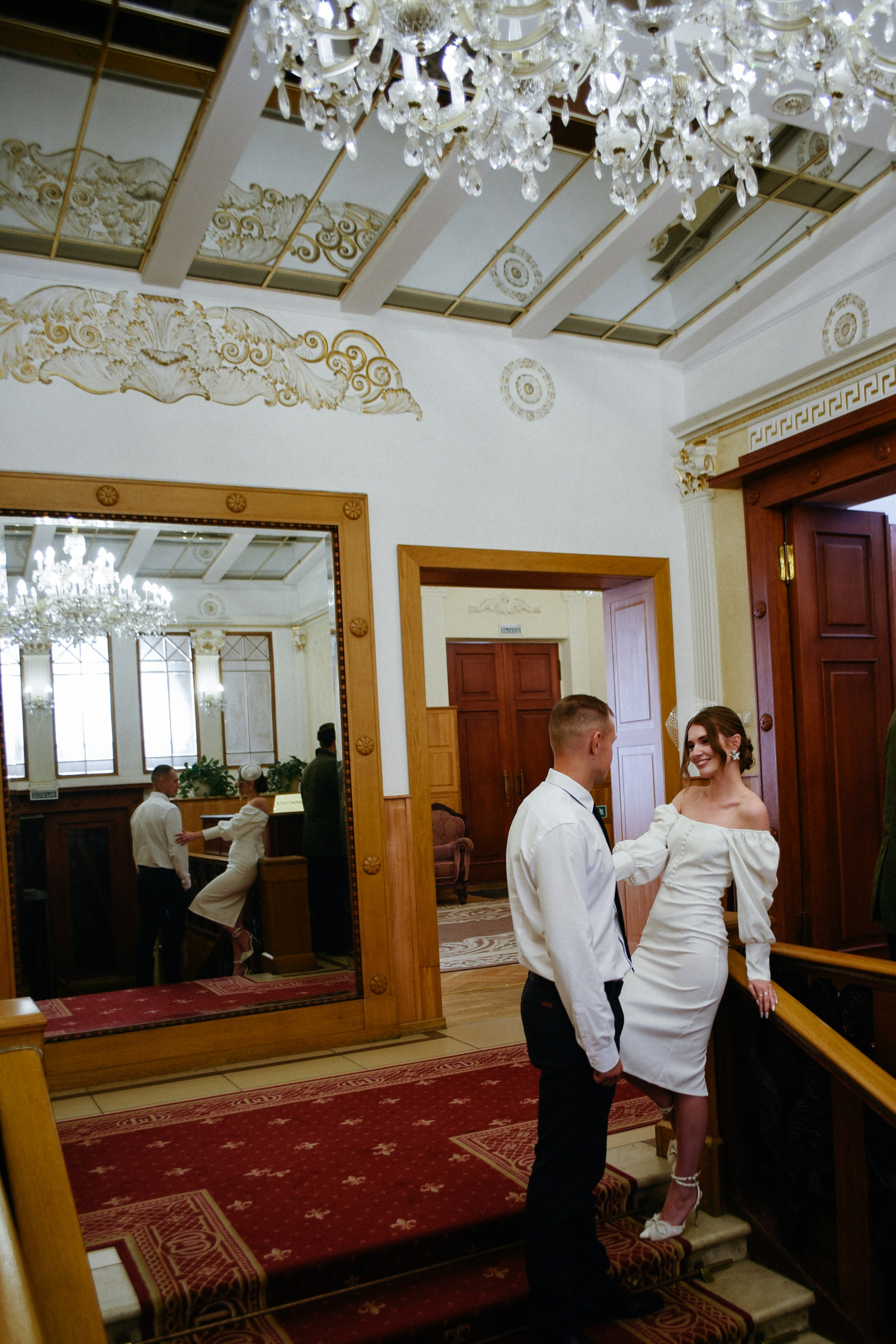 Егор и Виктория Грибоедовский ЗАГС и прогулка по городу. Фотограф Лола Волна, город Москва