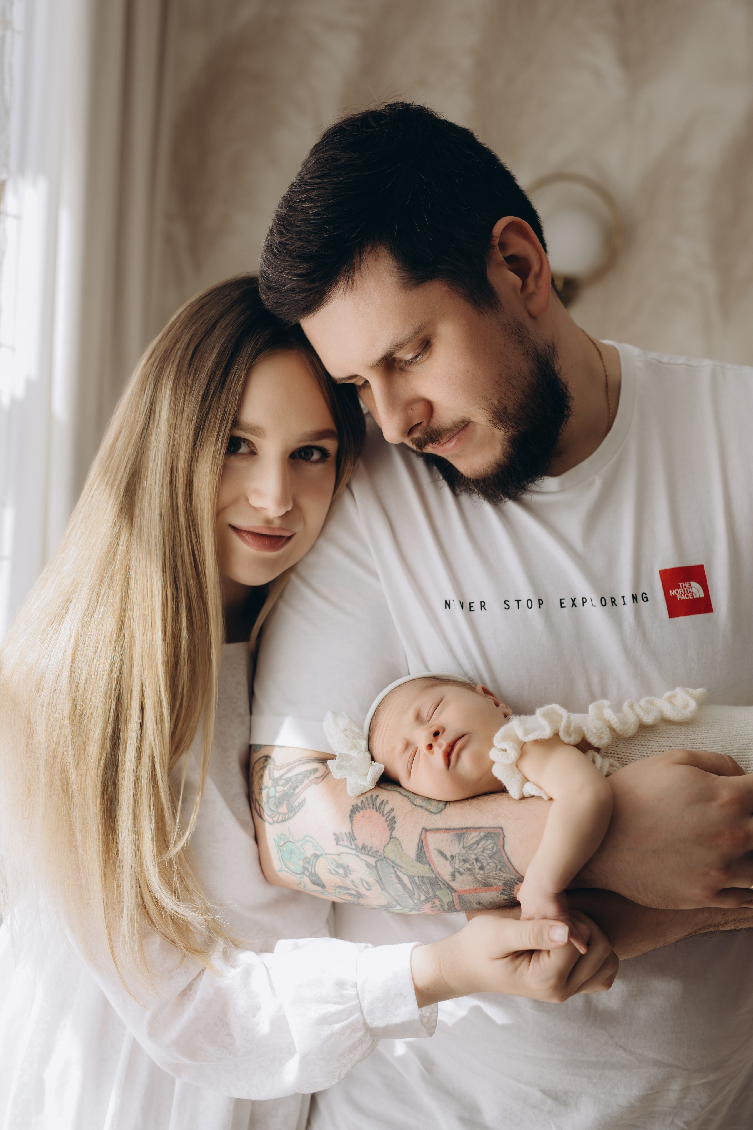 Василиса 23 дня. Фотограф новорождённых Newborn Москва